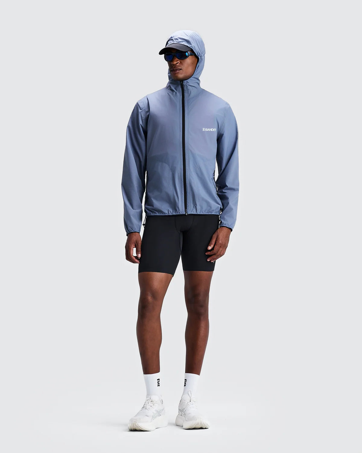 Bandit - Men's WindSheer™ Shell + Vest - Pavilion Blue - veste Running hommes