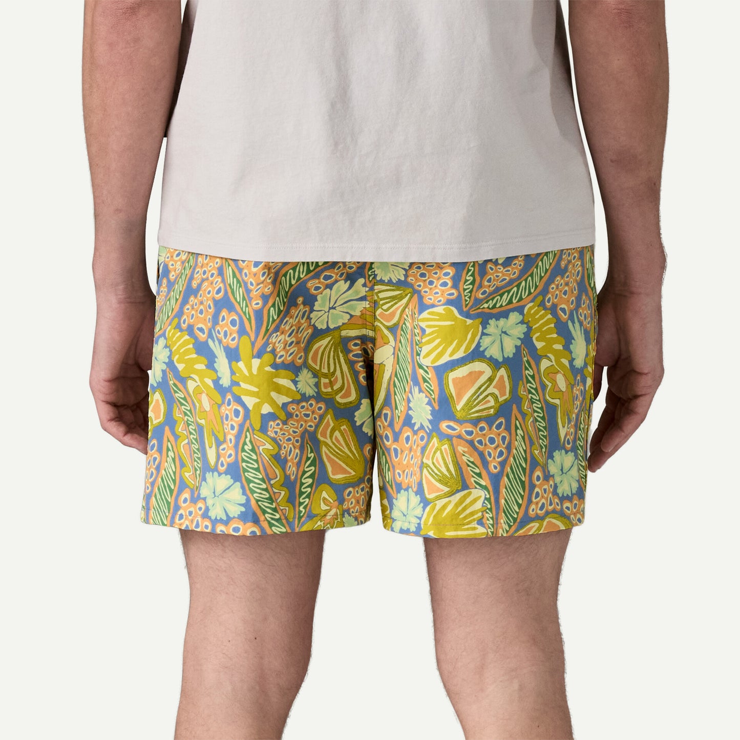 Patagonia - Men's Baggies™ Shorts - 5" - Flourish / Abundant Blue- short/maillot de bain hommes