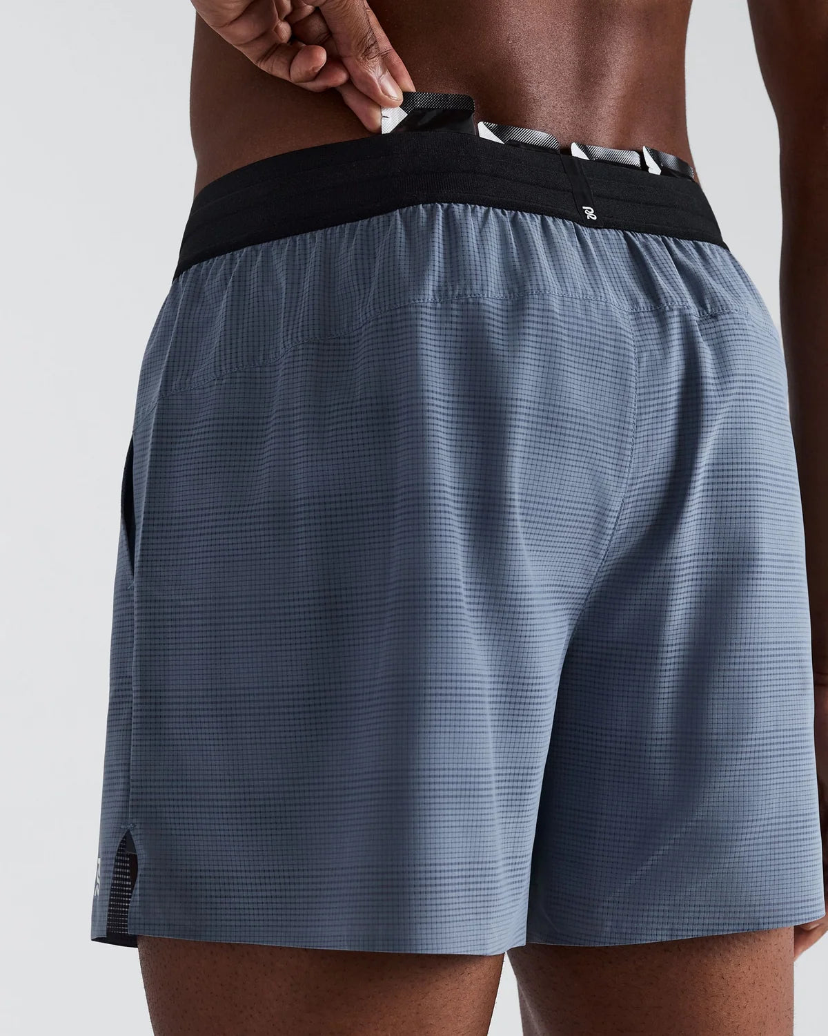 Bandit - Men’s COOLGRID™ 5" Short - steel horizon - Short Running hommes