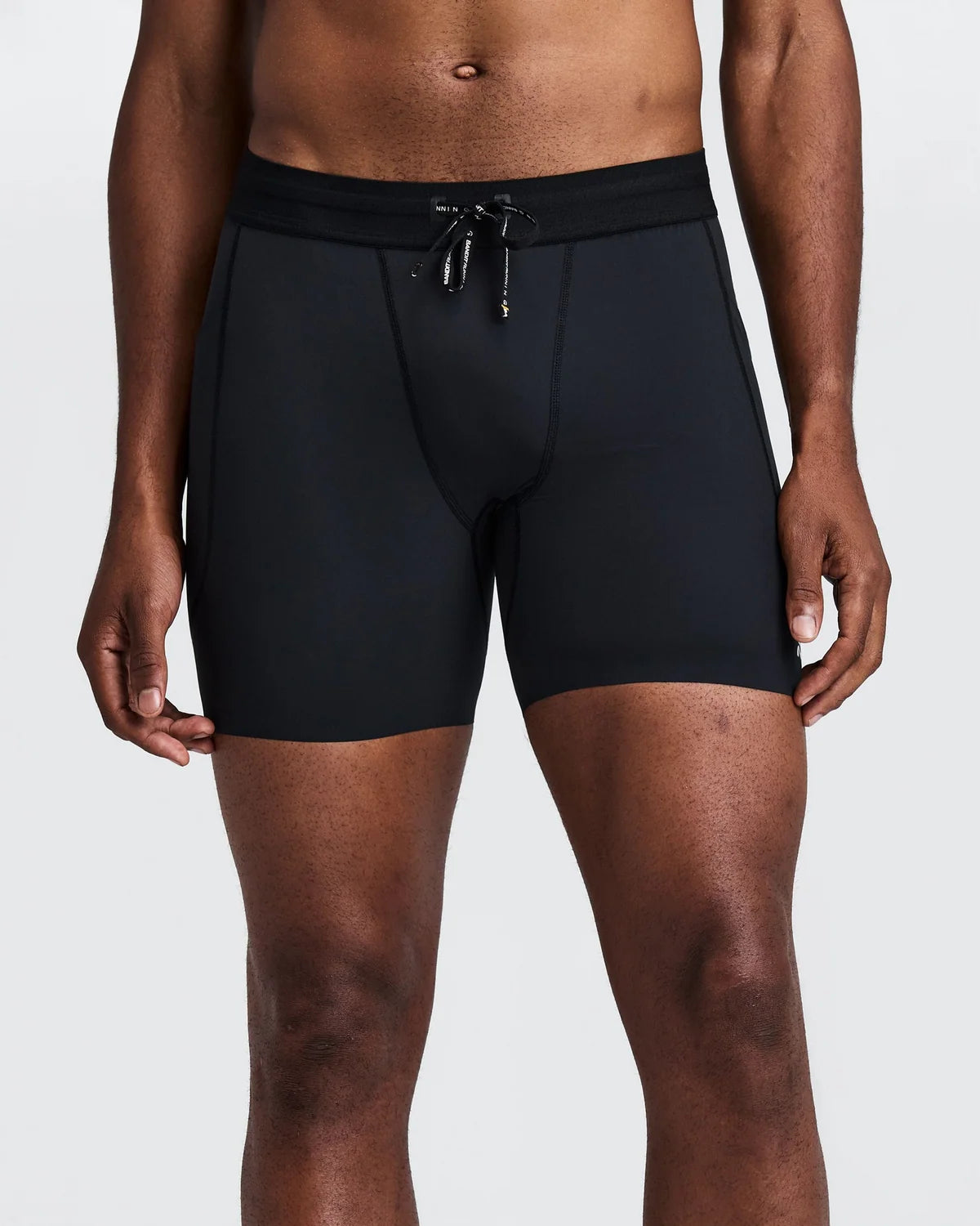 Bandit - Men's SoLite™ Quarter Tights - Black - Cuissard Running hommes