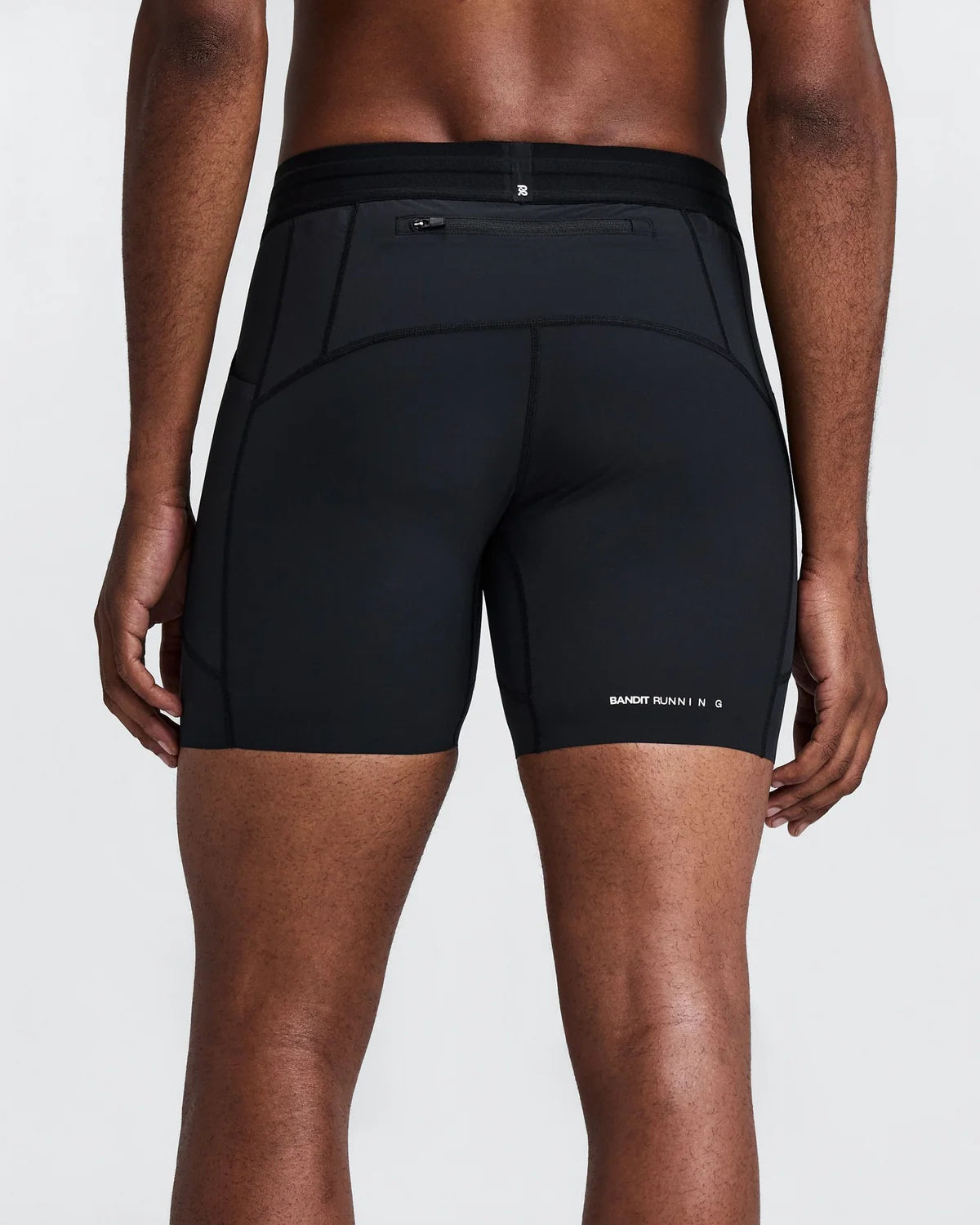 Bandit - Men's SoLite™ Quarter Tights - Black - Cuissard Running hommes