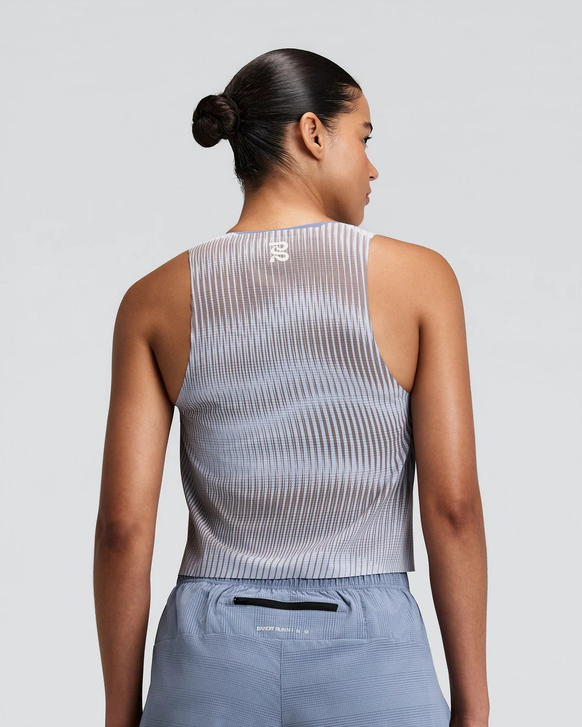 Bandit - Women's CoolGrid™ Race Singlet - Pavilion Blue - débardeur Running femmes