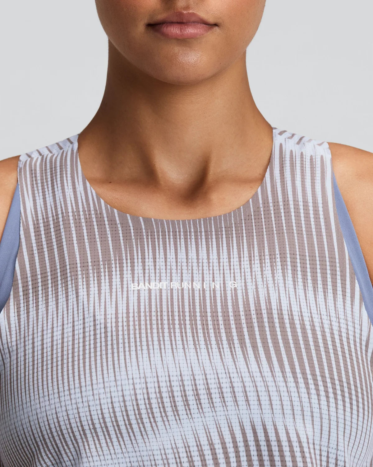 Bandit - Women's CoolGrid™ Race Singlet - Pavilion Blue - débardeur Running femmes