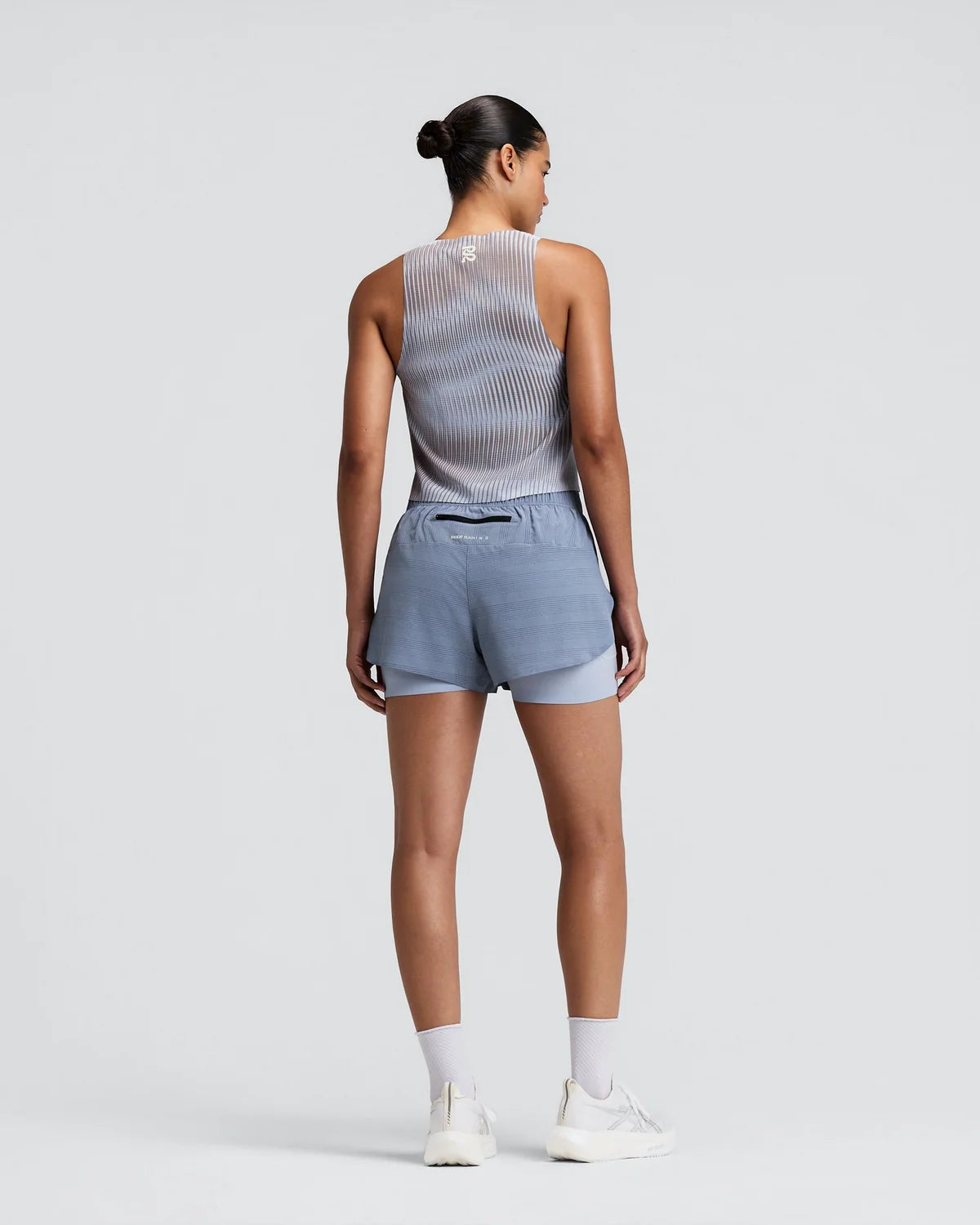 Bandit - Women's CoolGrid™ Race Singlet - Pavilion Blue - débardeur Running femmes