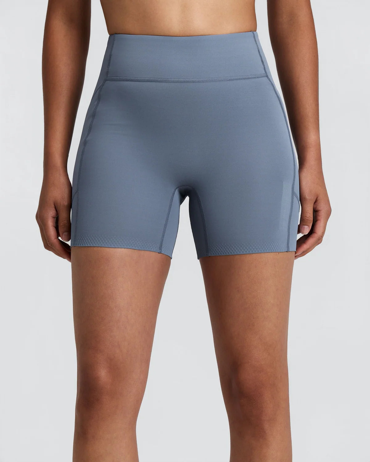 Bandit - Women's Vanisher™ 5" High Waist Compression Shorts - steel horizon - Cuissard Running femmes