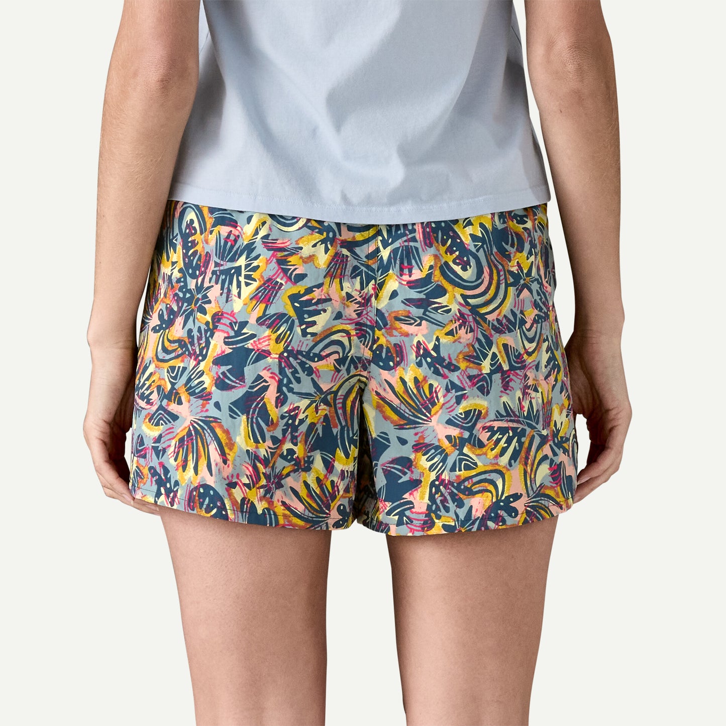 Patagonia - Women's Baggies™ Shorts - 5" - Wild Botanist / Tidal Teal - short/maillot de bain femmes