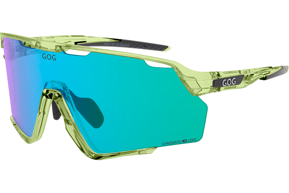 Gog - Prometheus - photochromic green / black reflex green (cat.0 à 3) - lunettes Running unisexe