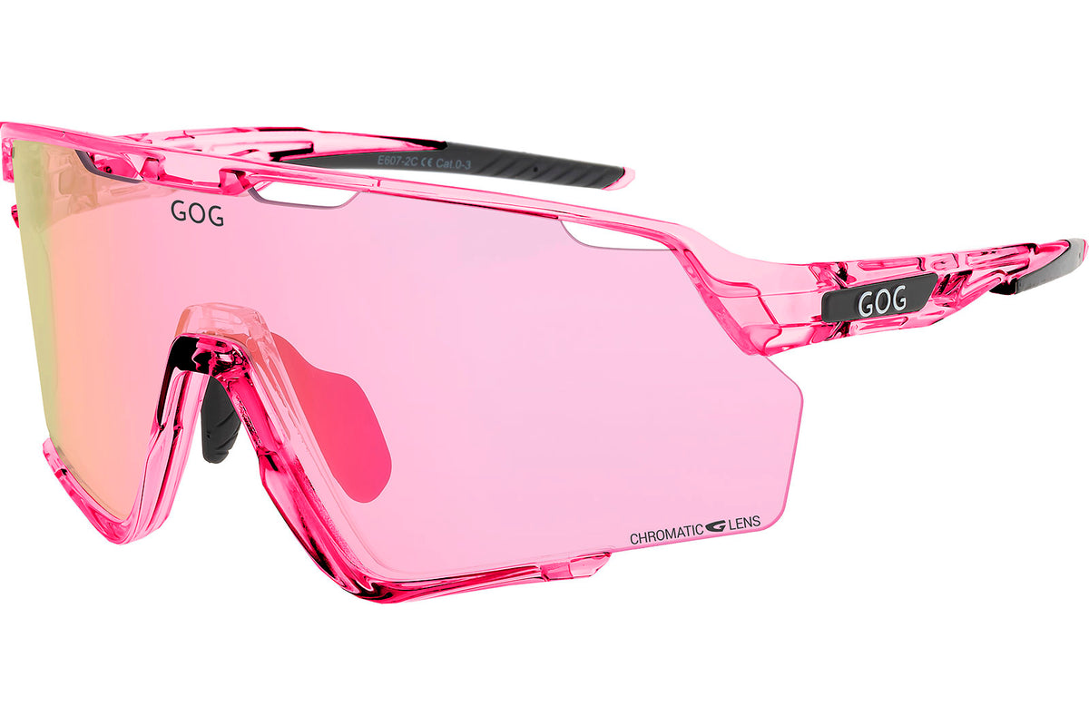 Gog - Prometheus - photochromic pink / black reflex pink (cat.0 à 3) - lunettes Running unisexe
