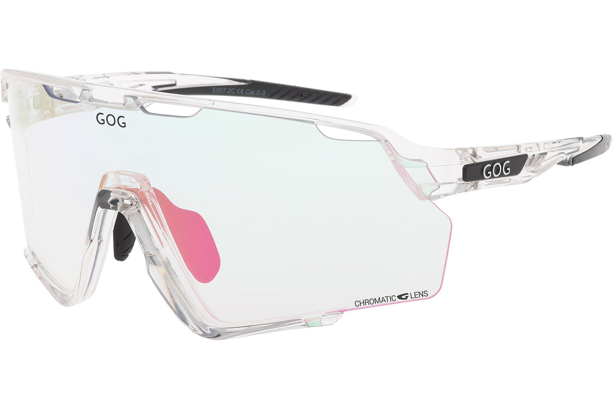Gog - Prometheus - photochromic pink / black reflex pink (cat.0 à 3) - lunettes Running unisexe