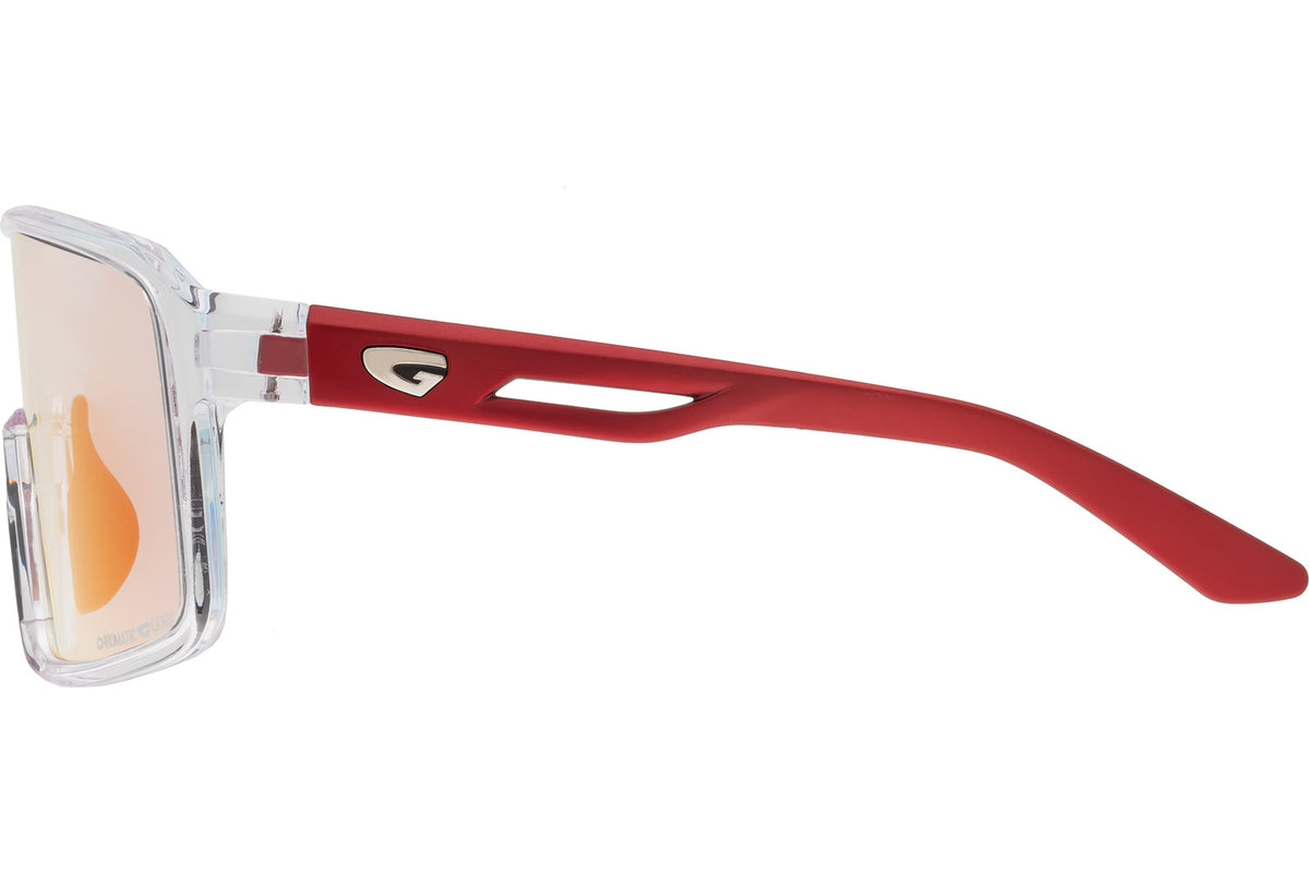Gog - Ragnarock - cristal clear / matt metallic red / reflex red (cat.1 à 3) - lunettes Running unisexe