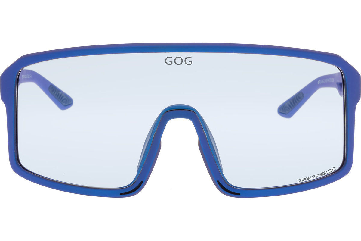 Gog - Ragnarock - matt metallic Navy blue / reflex blue (cat.1 à 3) - lunettes Running unisexe
