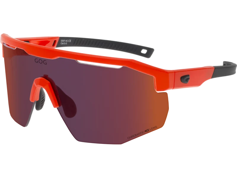 Gog - Argo C - matt néon orange / reflex red (cat.0 à 3) - lunettes Running unisexe