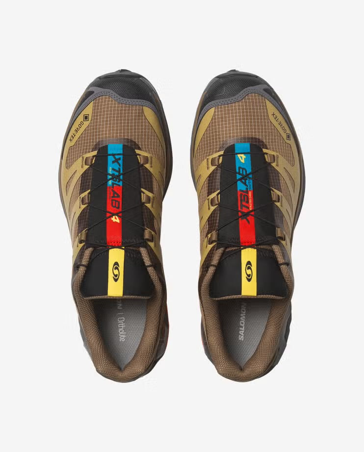 Salomon - XT-4 OG Gore-Tex - Coyote Brown / Willow / Dragon Fire - chaussures unisexe