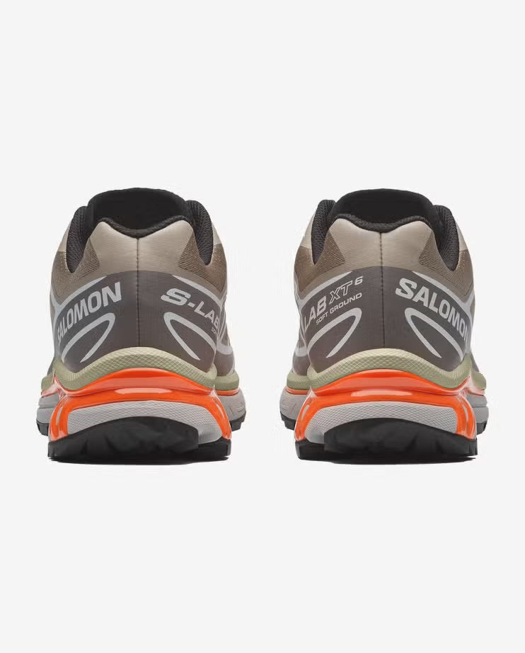 Salomon - XT-6 - Silver Sage / Cloudburst / Dragon fire - chaussures unisexe