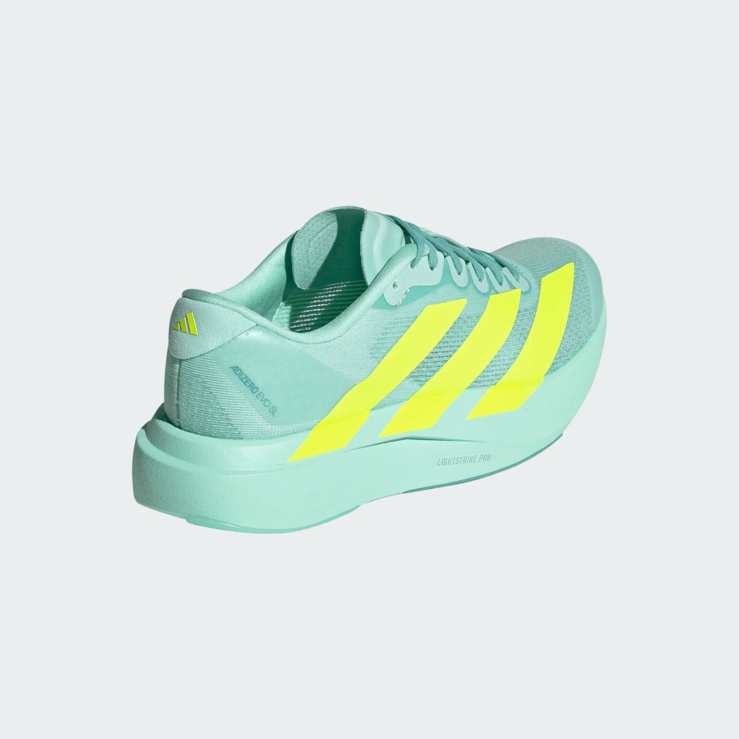 Adidas - Adizero Evo SL - Semi Flash Aqua / Lucid Lemon / Mint Ton - Chaussures running femmes