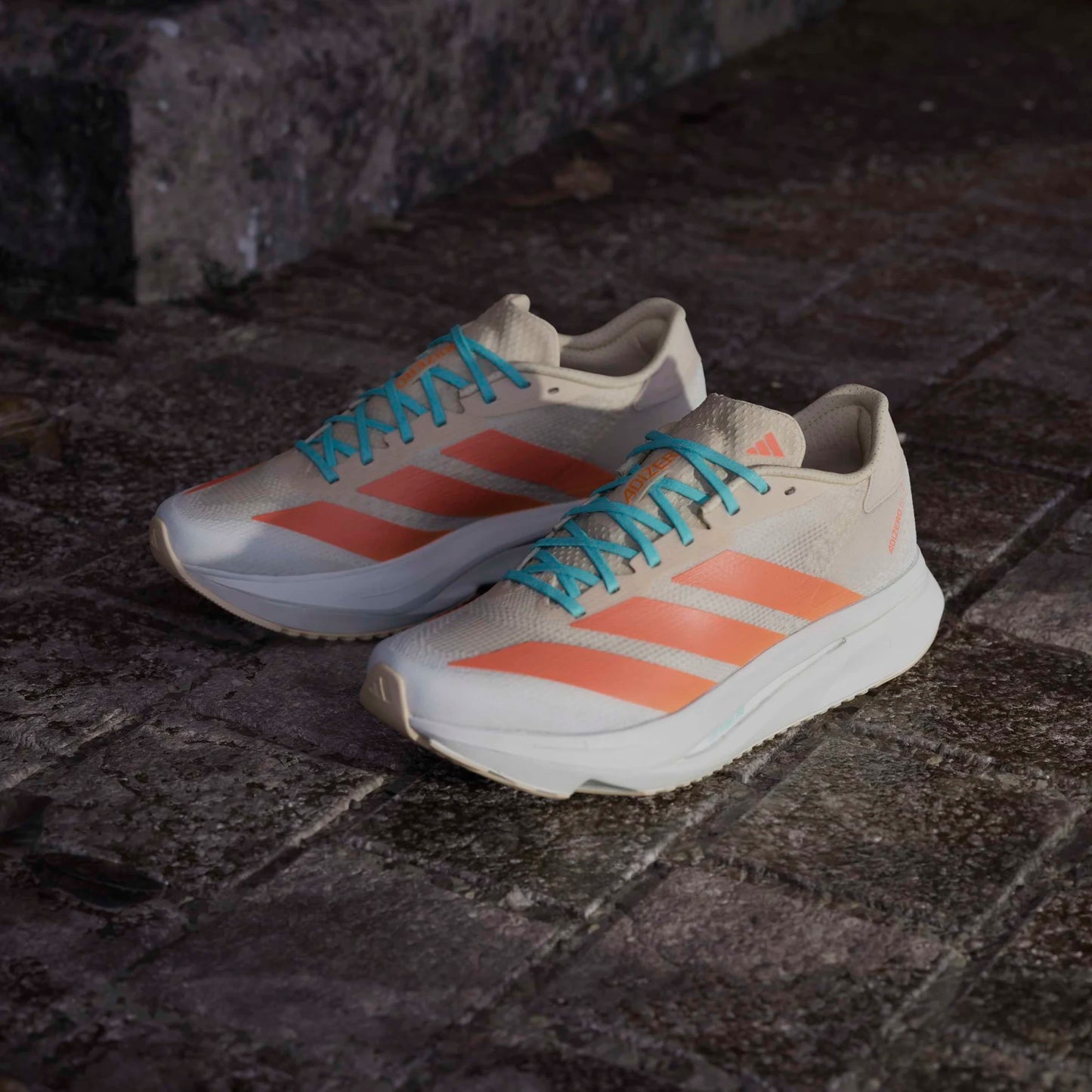 Adidas - Adizero SL2 Womens - Crystal Sand / Semi Coral / Flash Orange  - Chaussures de running femmes