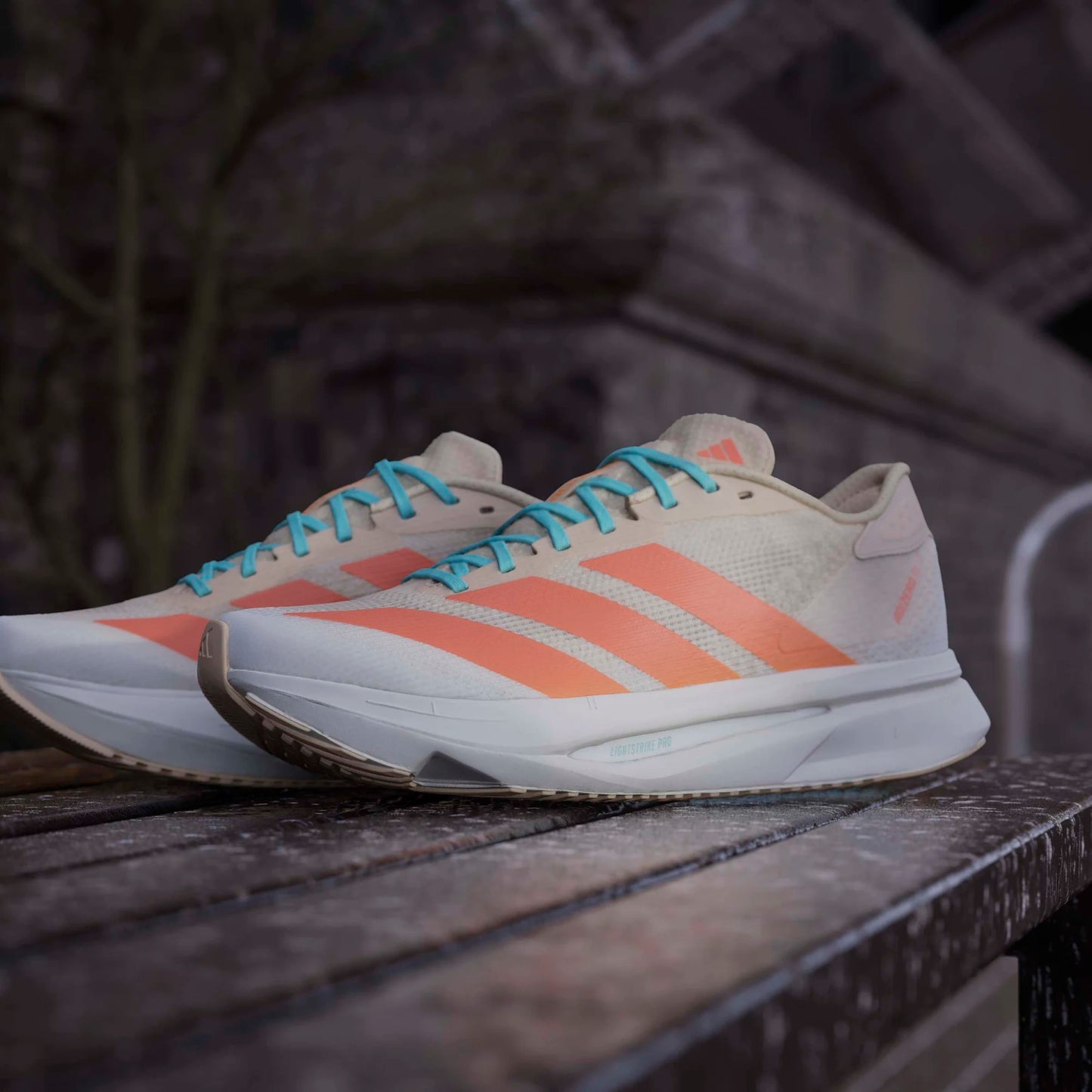 Adidas - Adizero SL2 Womens - Crystal Sand / Semi Coral / Flash Orange  - Chaussures de running femmes