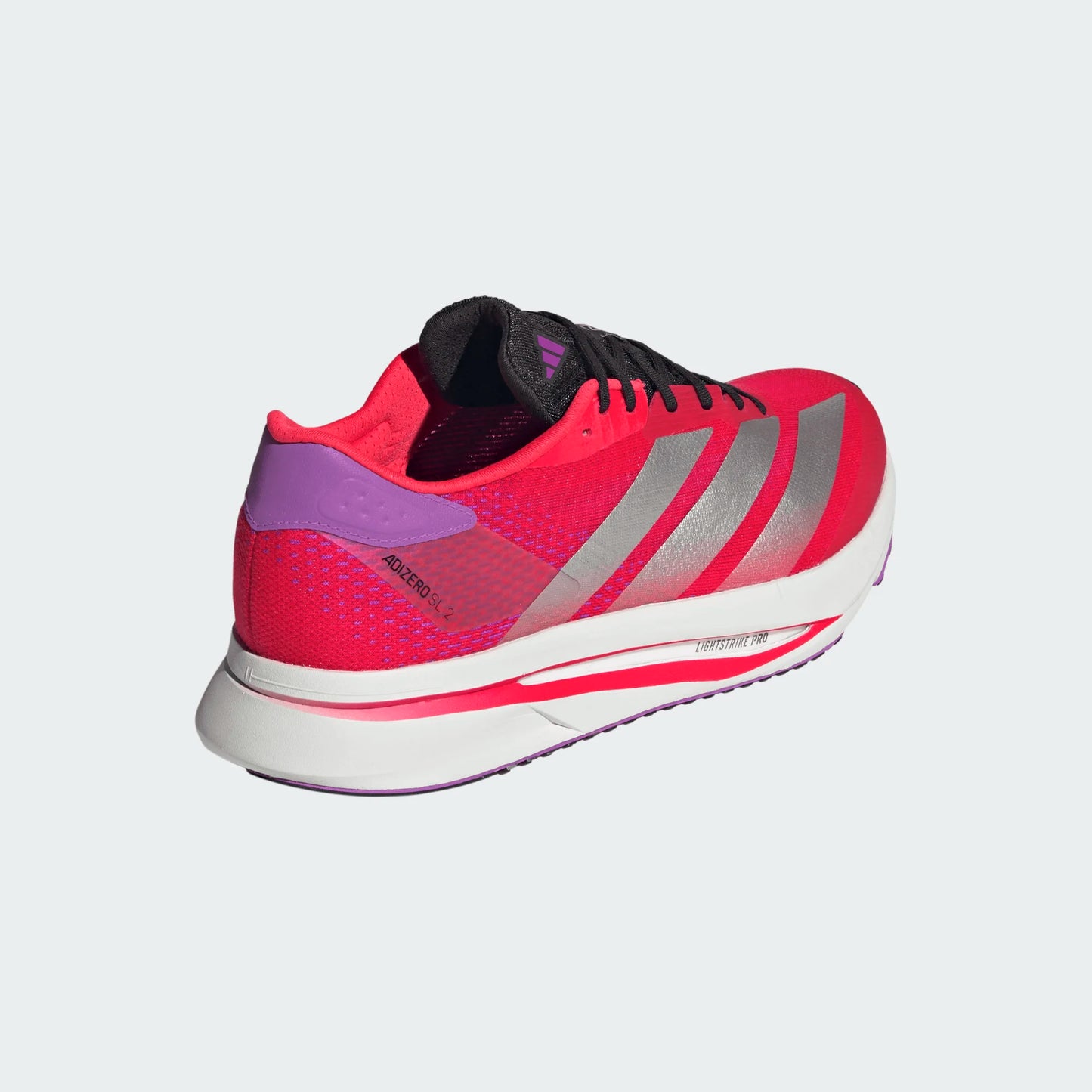 Adidas - Adizero SL2 - Lucid Red / Silver Metallic / Purple Burst - Chaussures de running hommes