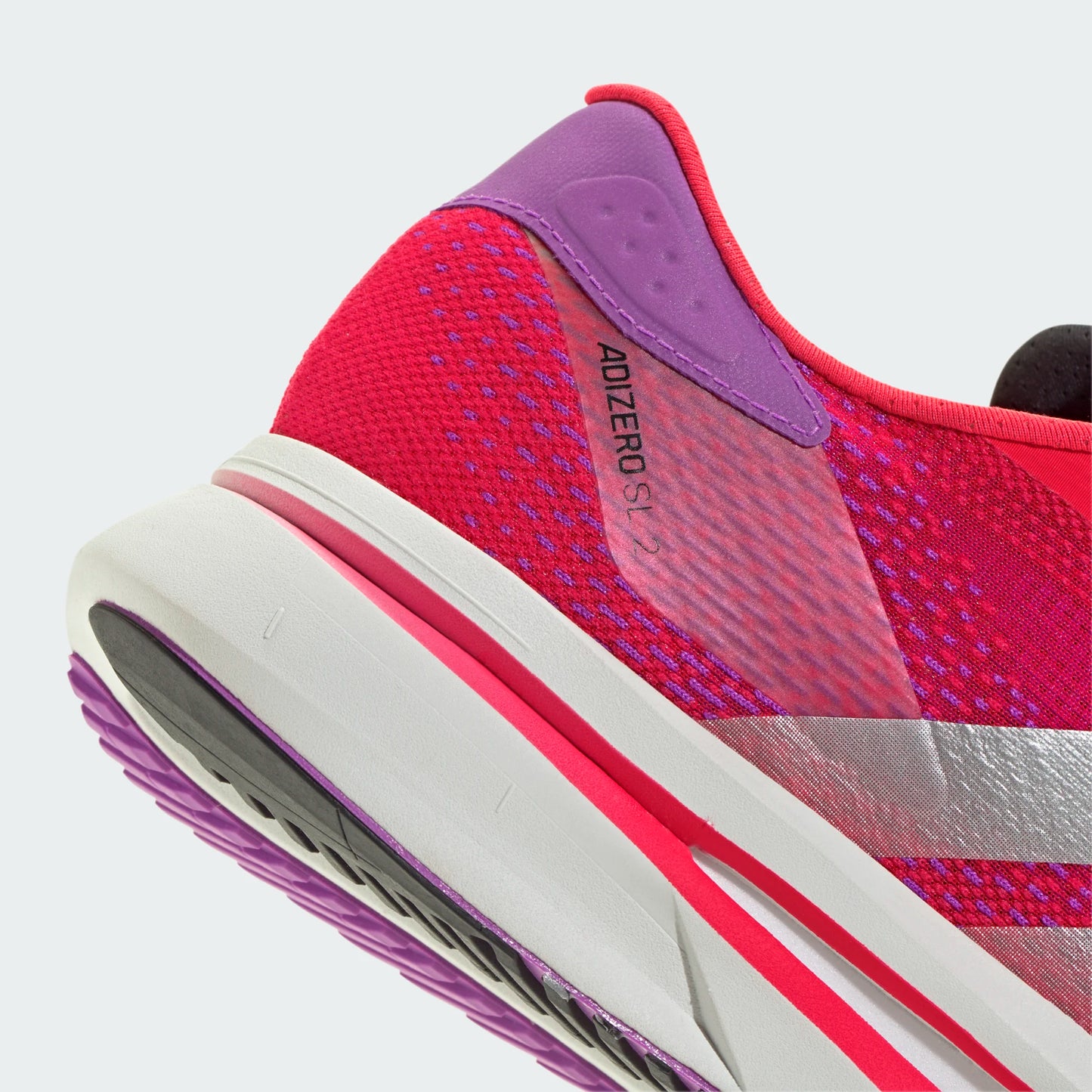 Adidas - Adizero SL2 - Lucid Red / Silver Metallic / Purple Burst - Chaussures de running hommes