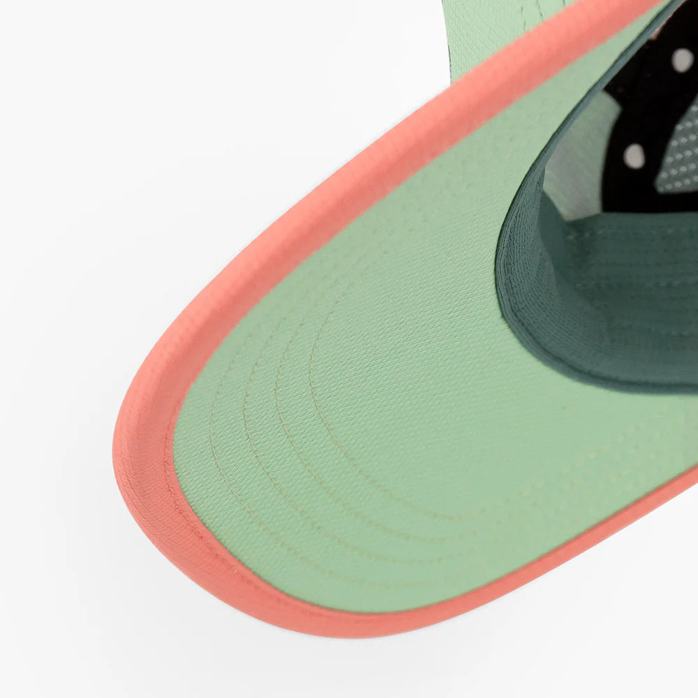 Ciele Athletics - GOCap Field - Iconic Bar - pistachio / silver pine - casquette running unisexe