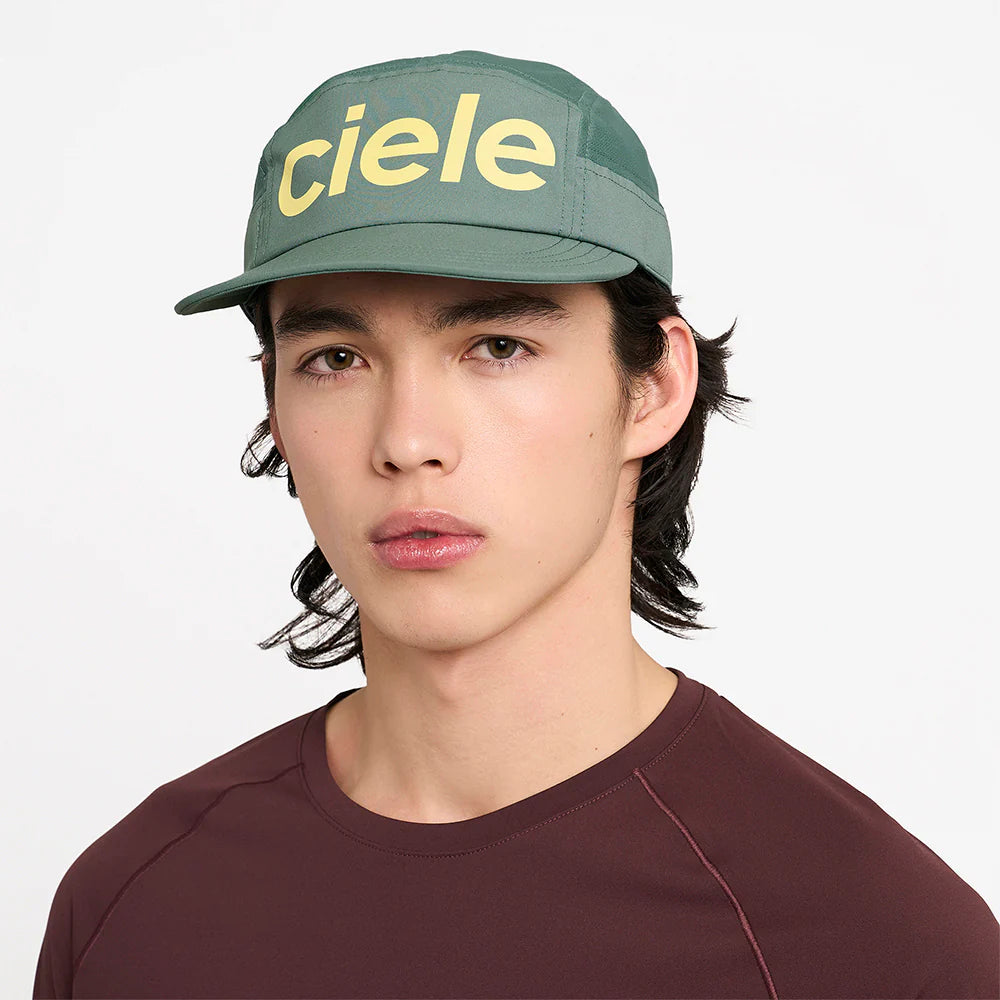 Ciele Athletics - GOCap Comp - Century - silver pine - casquette running unisexe