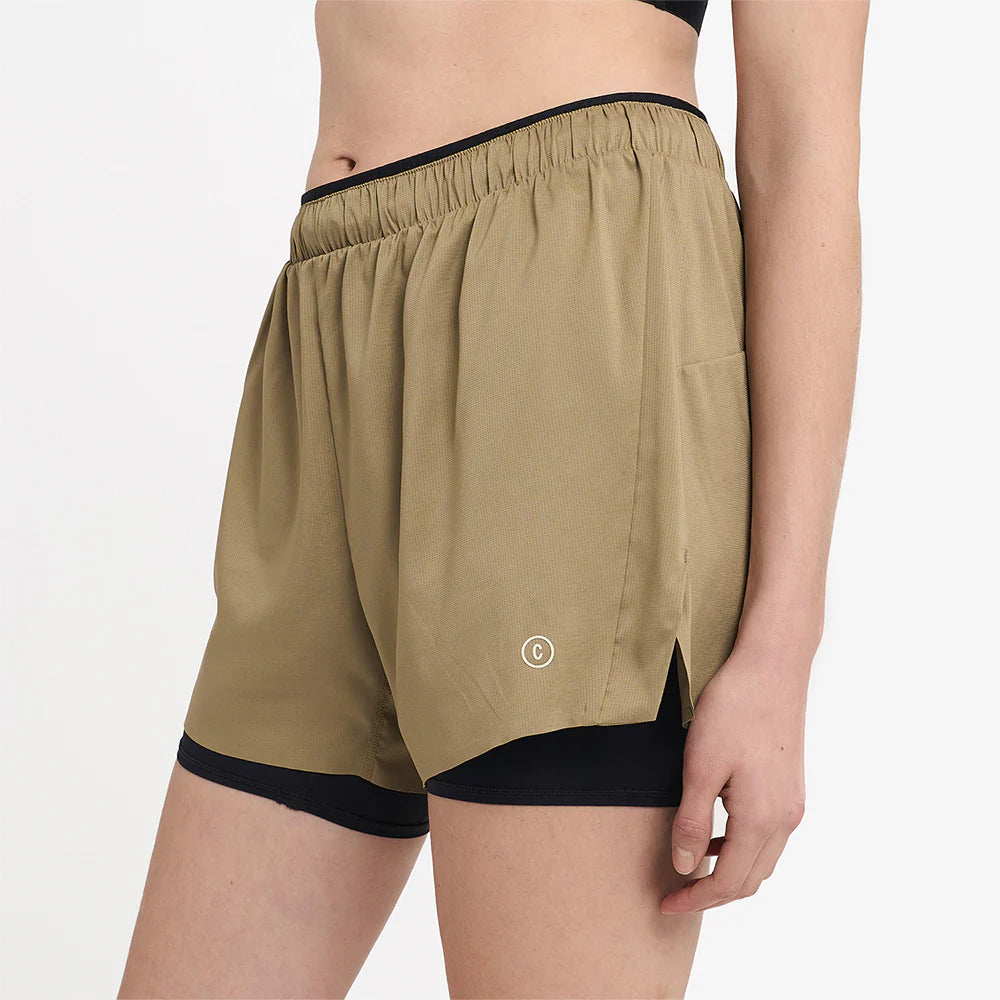 Ciele Athletics - W DLYShort 4" Long Brief - canvas - Short running femmes