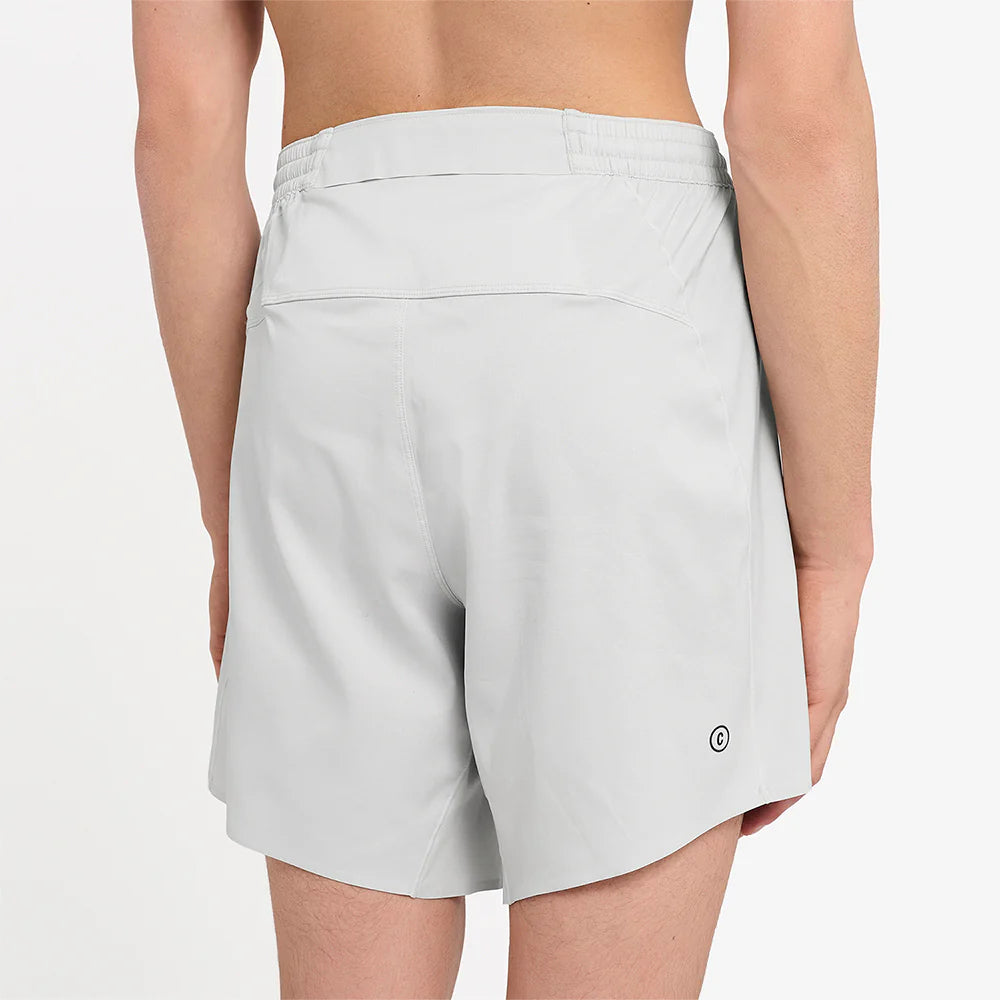 Ciele Athletics - M TRNShort 7" Linerless - Light grey - Short running hommes