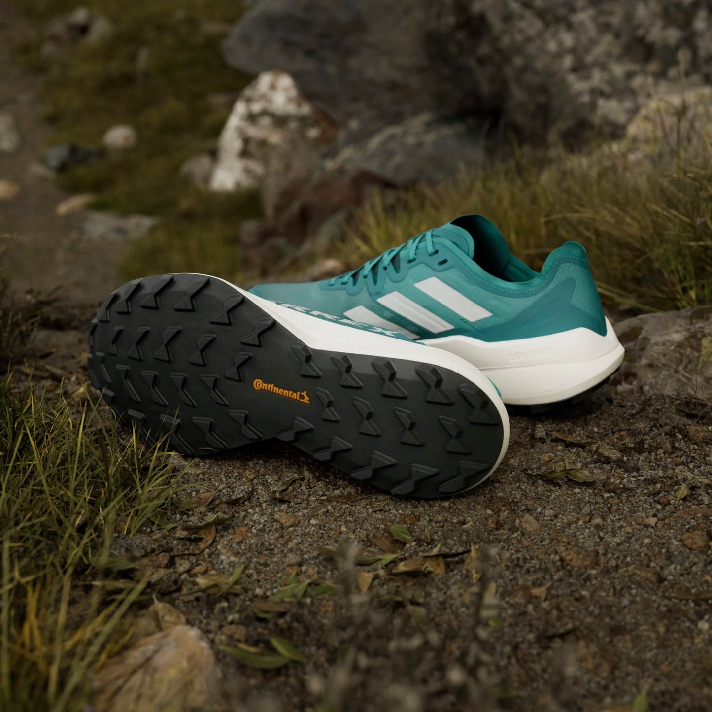 Adidas - Terrex Agravic Speed - Pure Teal / Grey One / Core Black - Chaussures trail running hommes