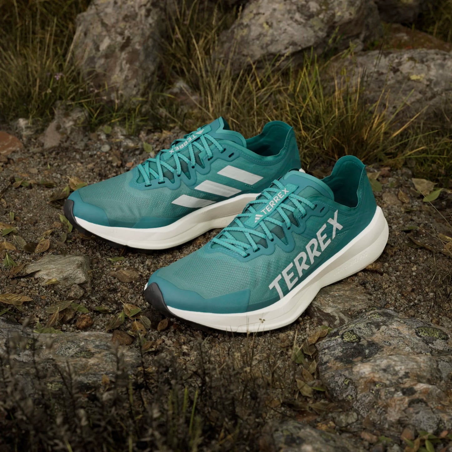 Adidas - Terrex Agravic Speed - Pure Teal / Grey One / Core Black - Chaussures trail running hommes