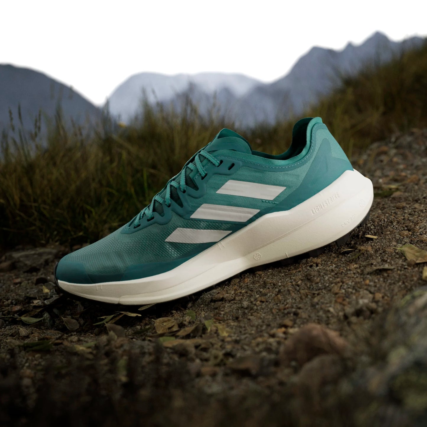 Adidas - Terrex Agravic Speed - Pure Teal / Grey One / Core Black - Chaussures trail running hommes