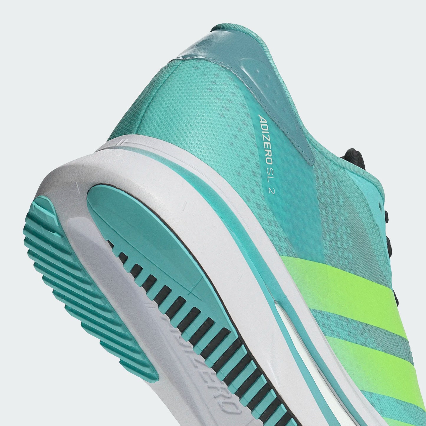 Adidas - Adizero SL2 - flash aqua / lucid lemon - Chaussures de running hommes