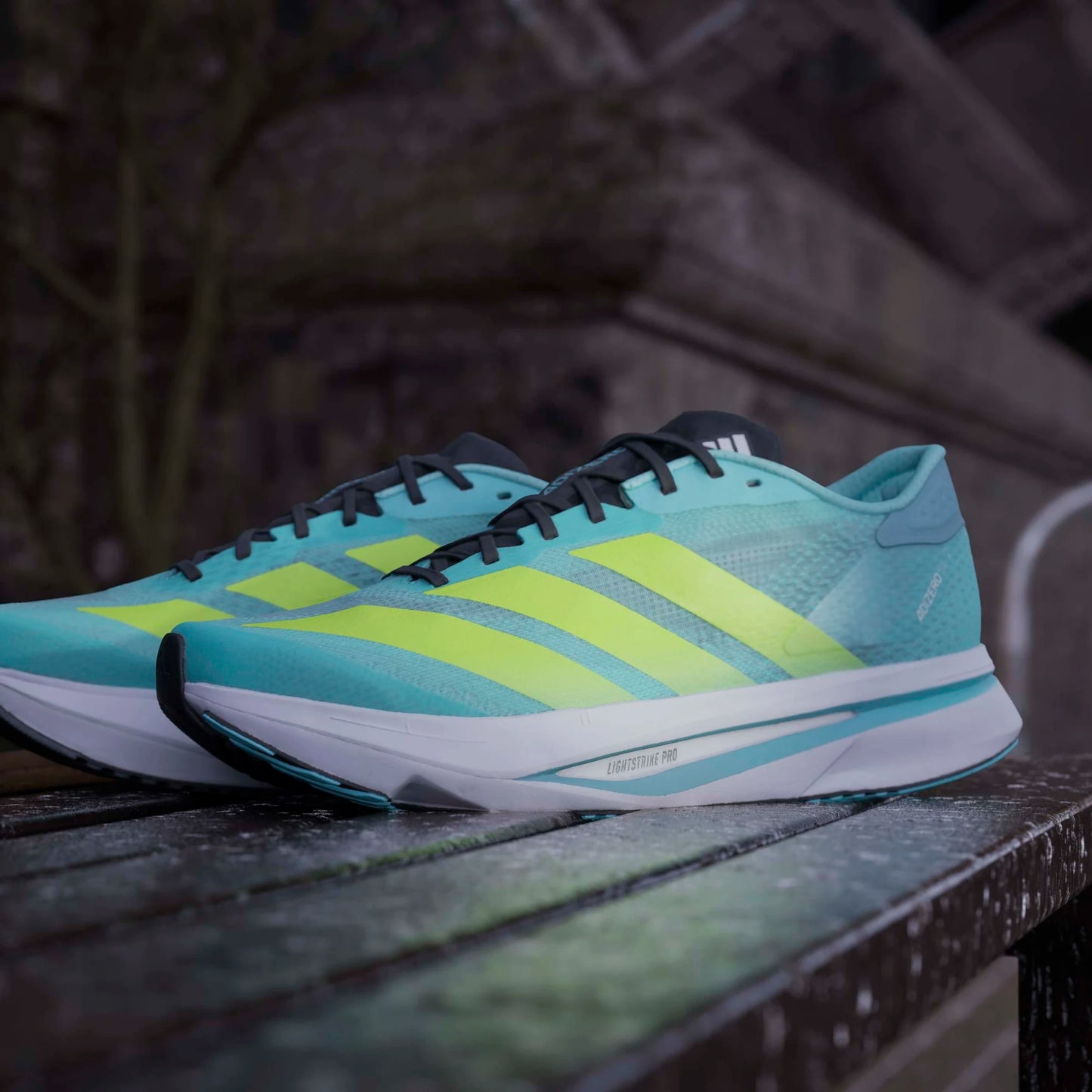 Adidas - Adizero SL2 - flash aqua / lucid lemon - Chaussures de running hommes