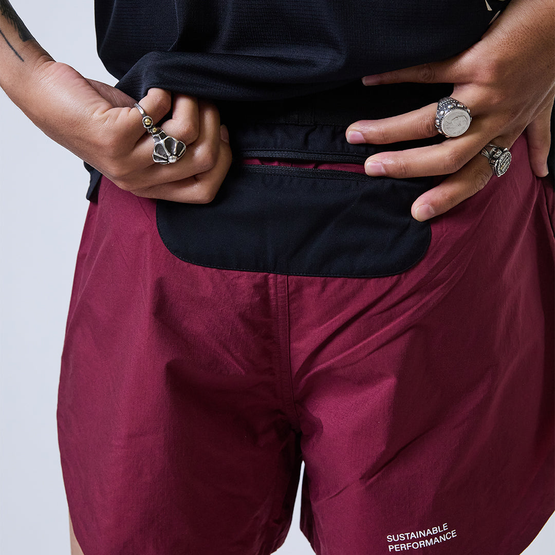 Act Running - BioRip Short - bordeaux - Short running hommes
