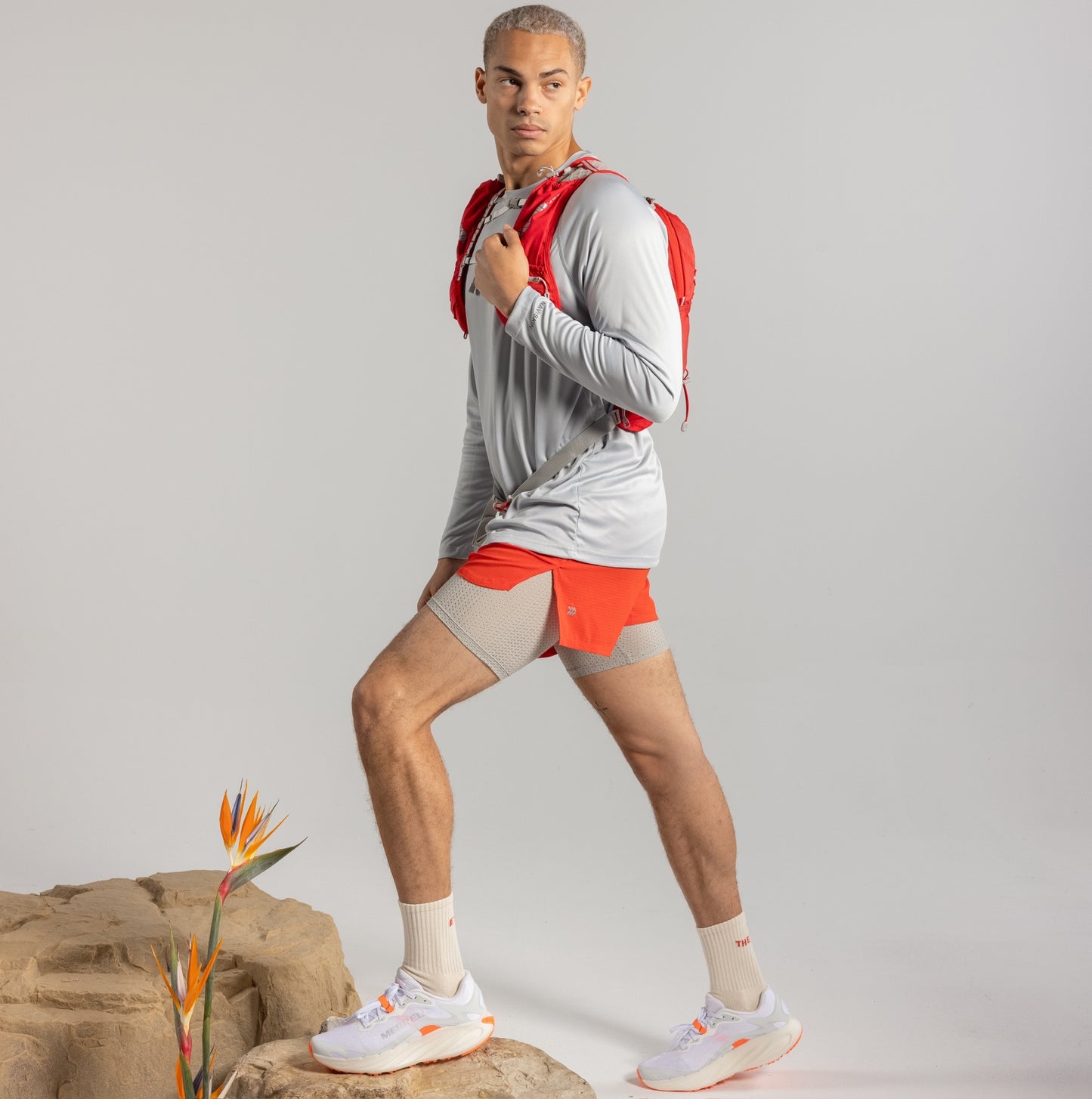 Merrell - ProMorph - white / flare - chaussures running hommes