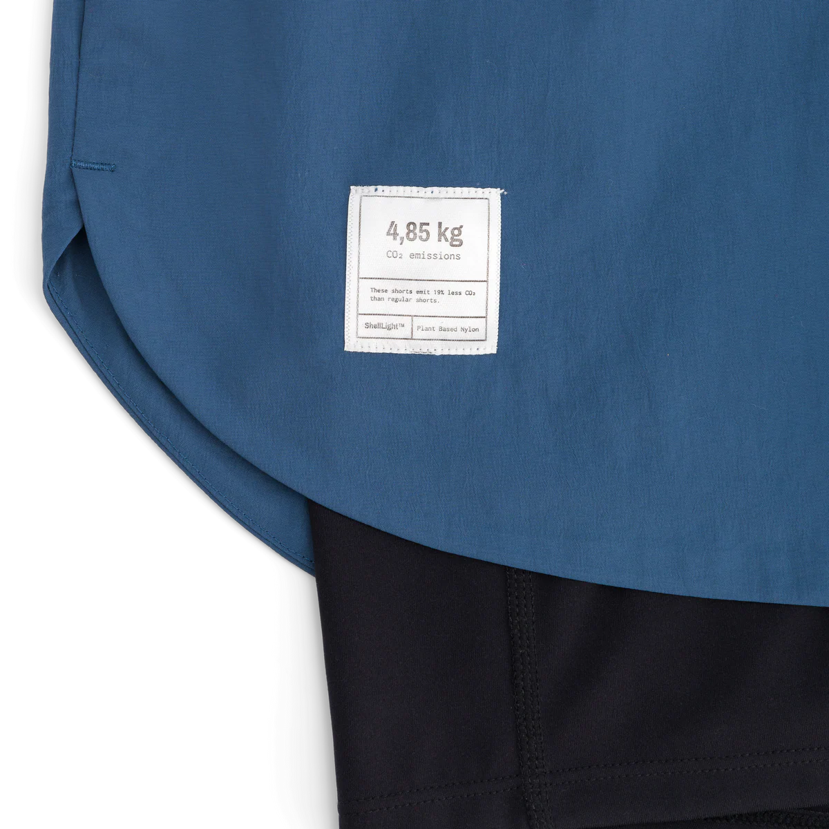 Act Running - BioRip Short 2 en 1 - bleu orage - Short running hommes