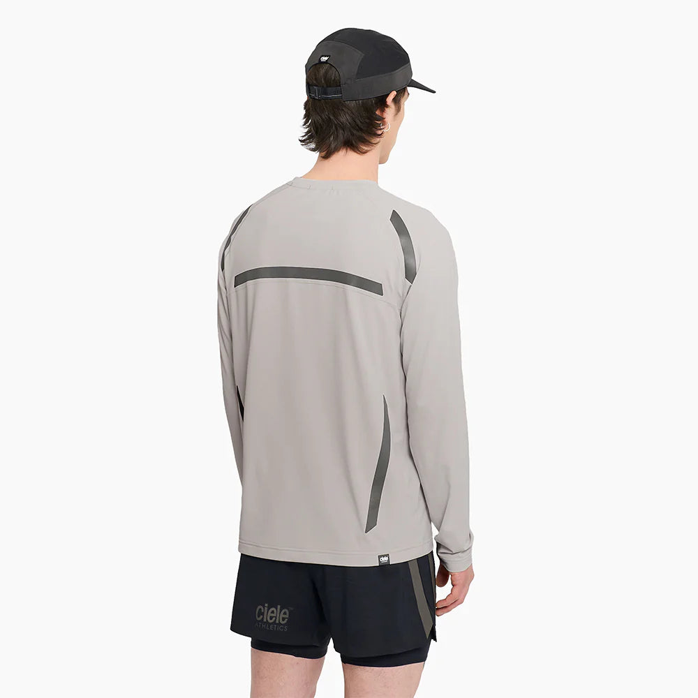 Ciele Athletics - DLYLongsleeve - NiteRite - T-shirt running hommes