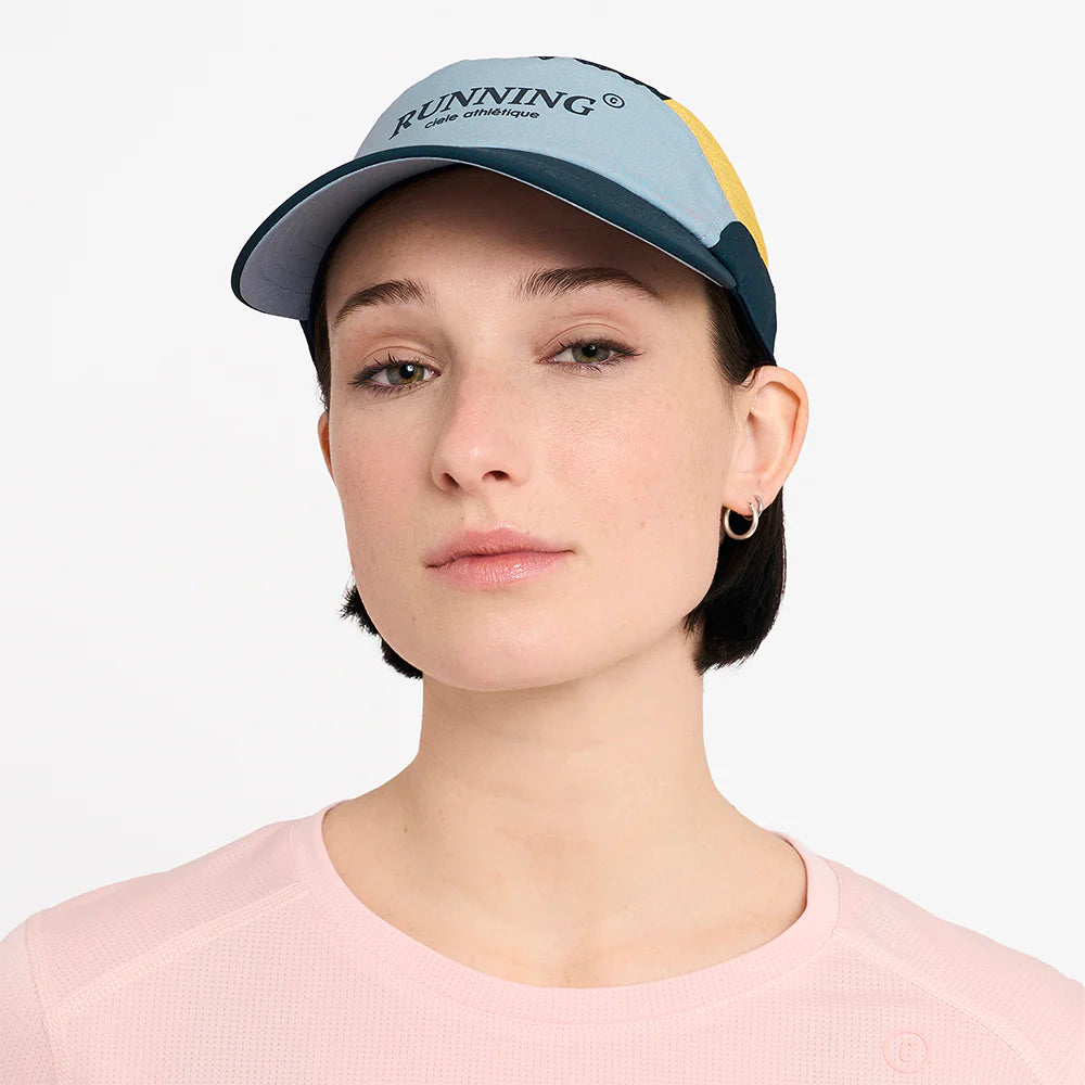 Ciele Athletics - FSTCap SC Comp RunningC - chambray / sulfur - casquette running unisexe