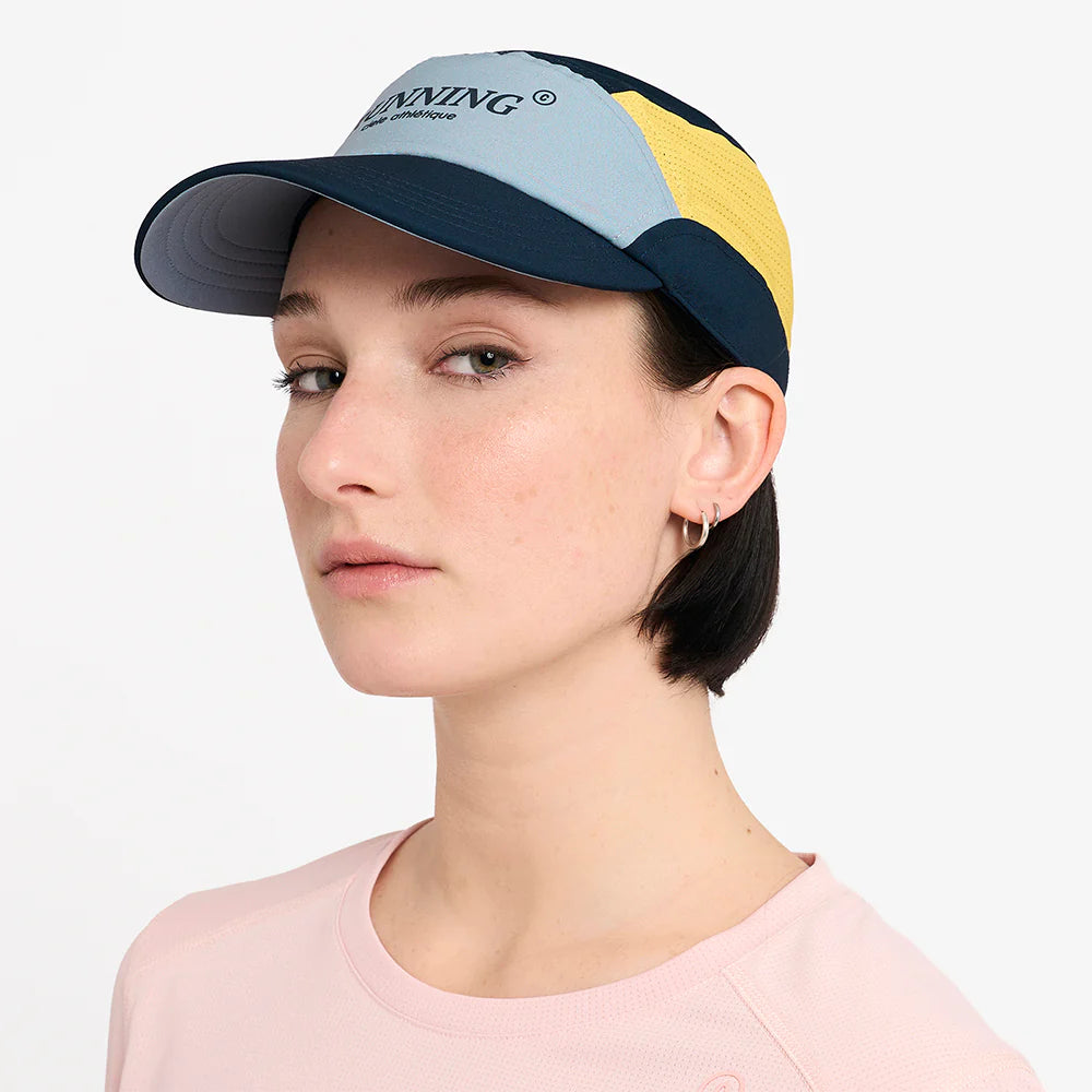 Ciele Athletics - FSTCap SC Comp RunningC - chambray / sulfur - casquette running unisexe