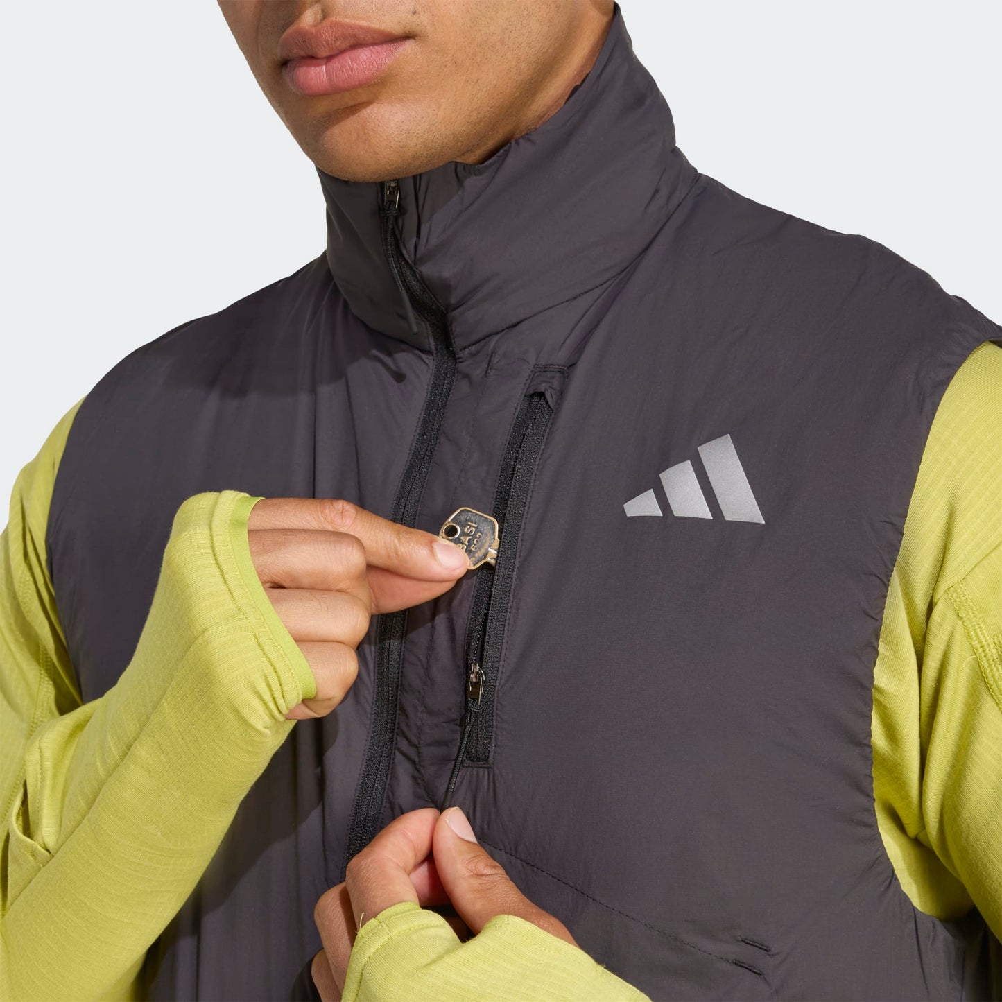 Adidas - ADI365 Vest M - black - Veste running sans manches hommes