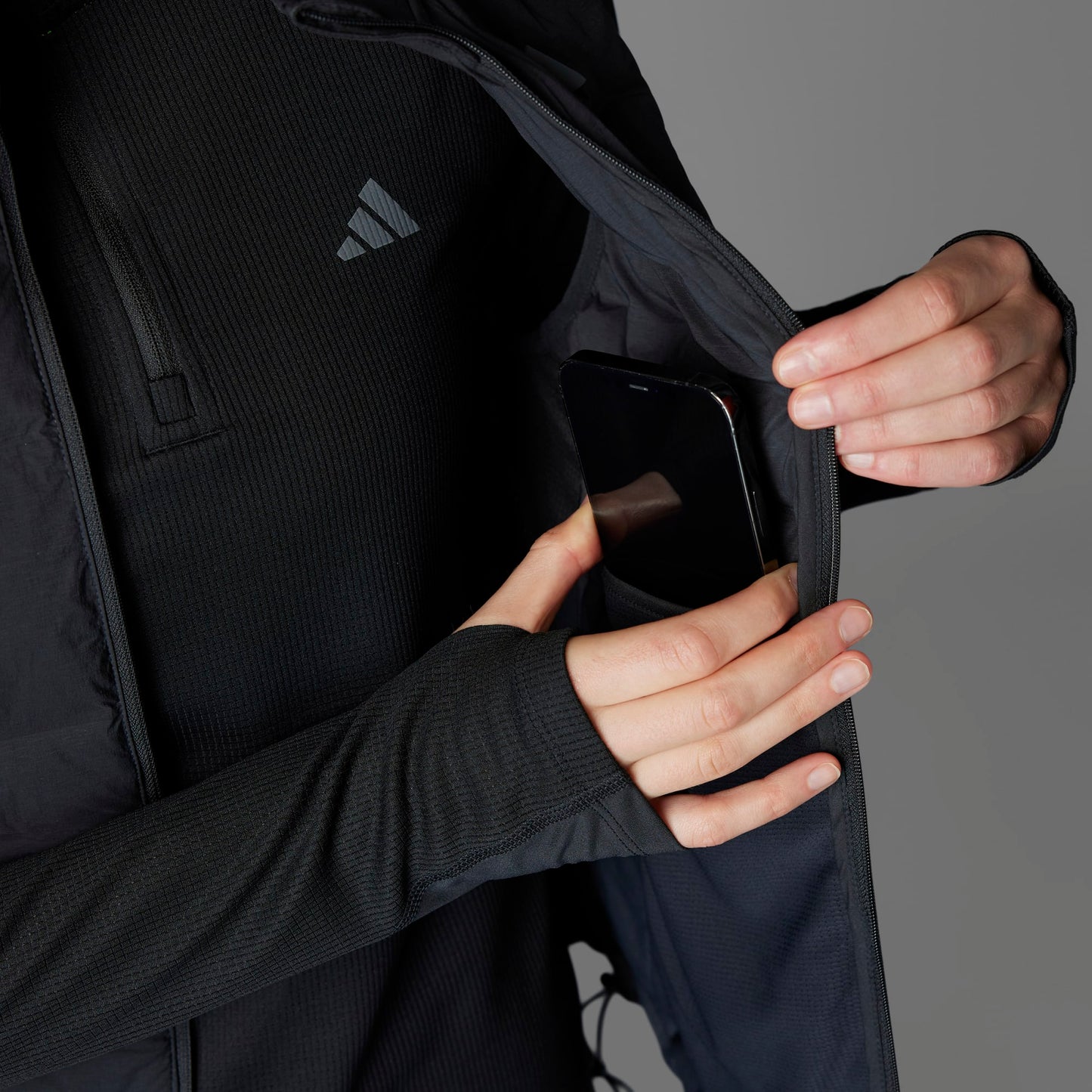 Adidas - Adizero Vest W - black - Veste running sans manches femmes