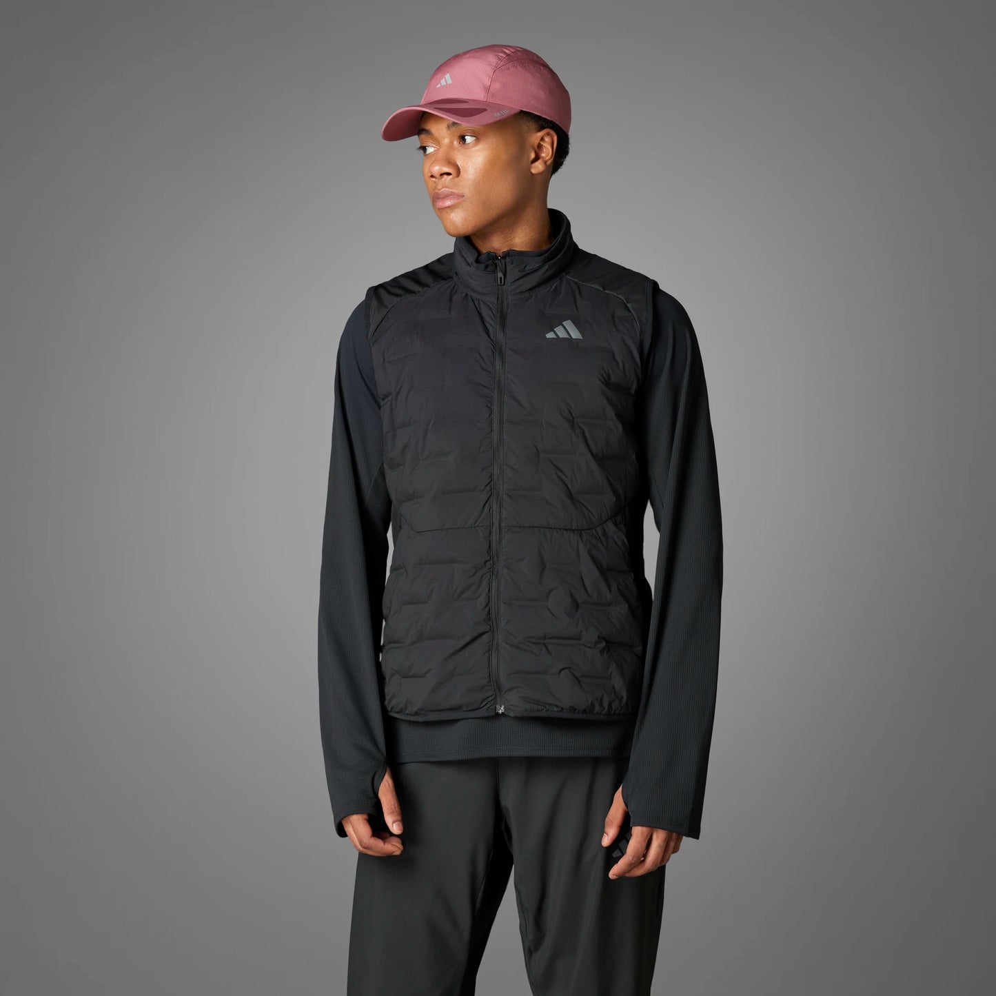 Adidas - Adizero Vest - black - Veste running sans manches hommes