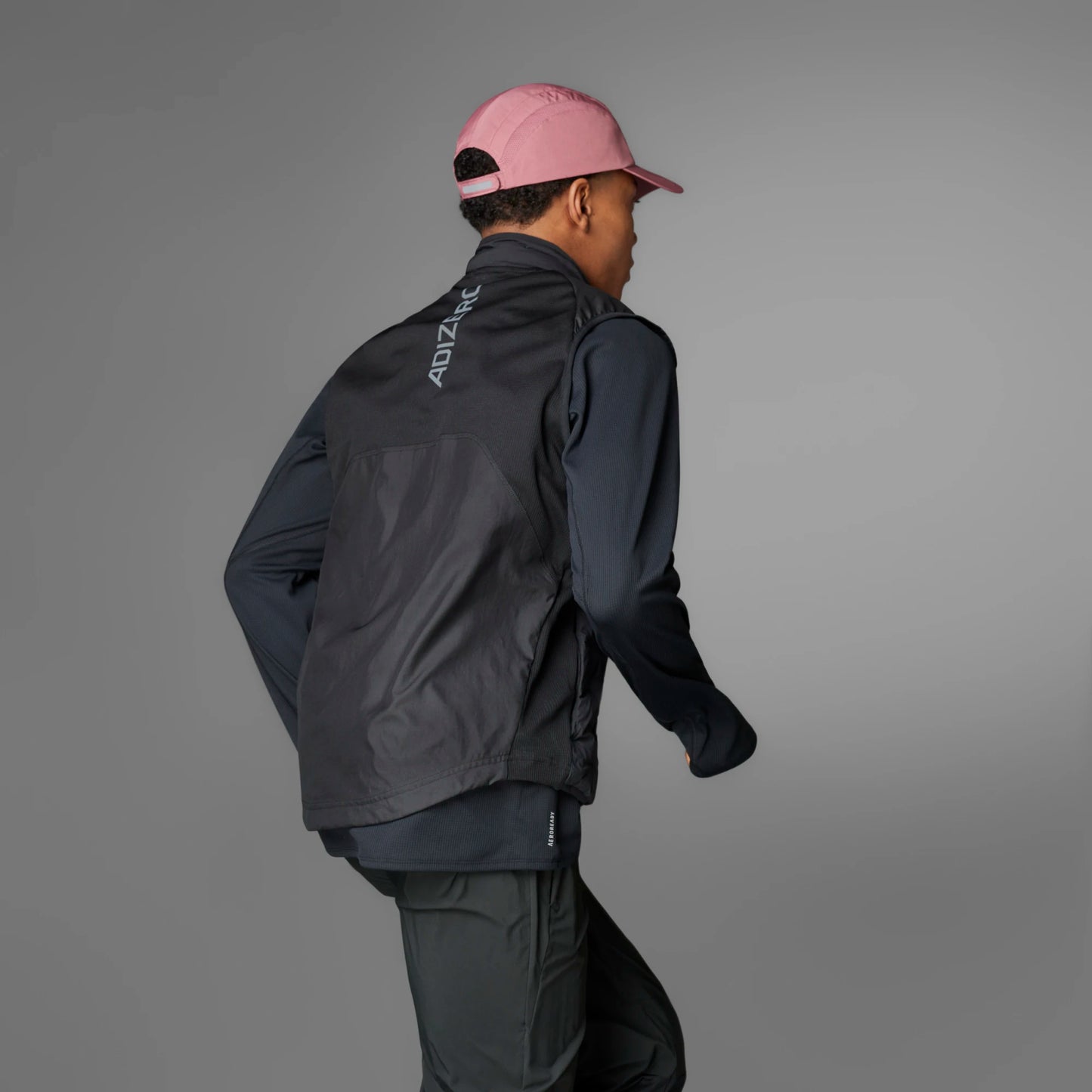 Adidas - Adizero Vest - black - Veste running sans manches hommes