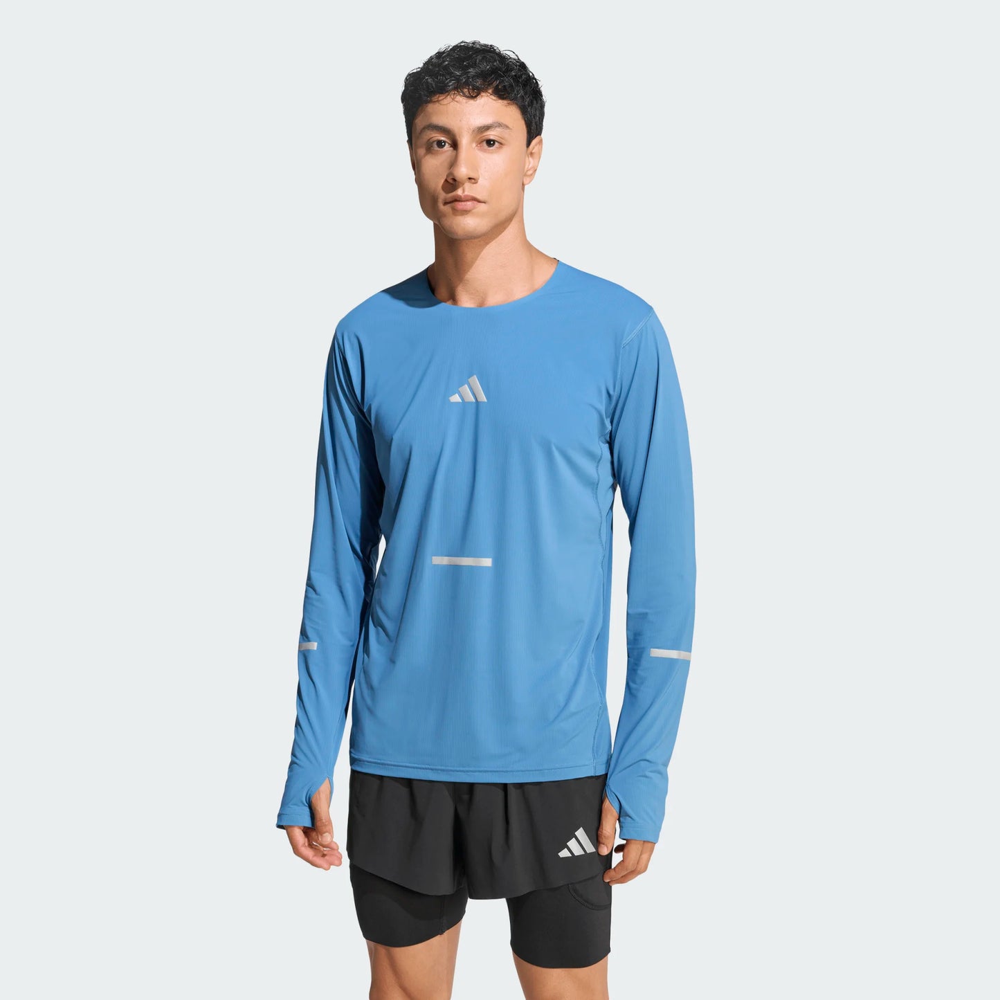 Adidas - ADI365 LS Tee - dusty ink - Haut de running hommes