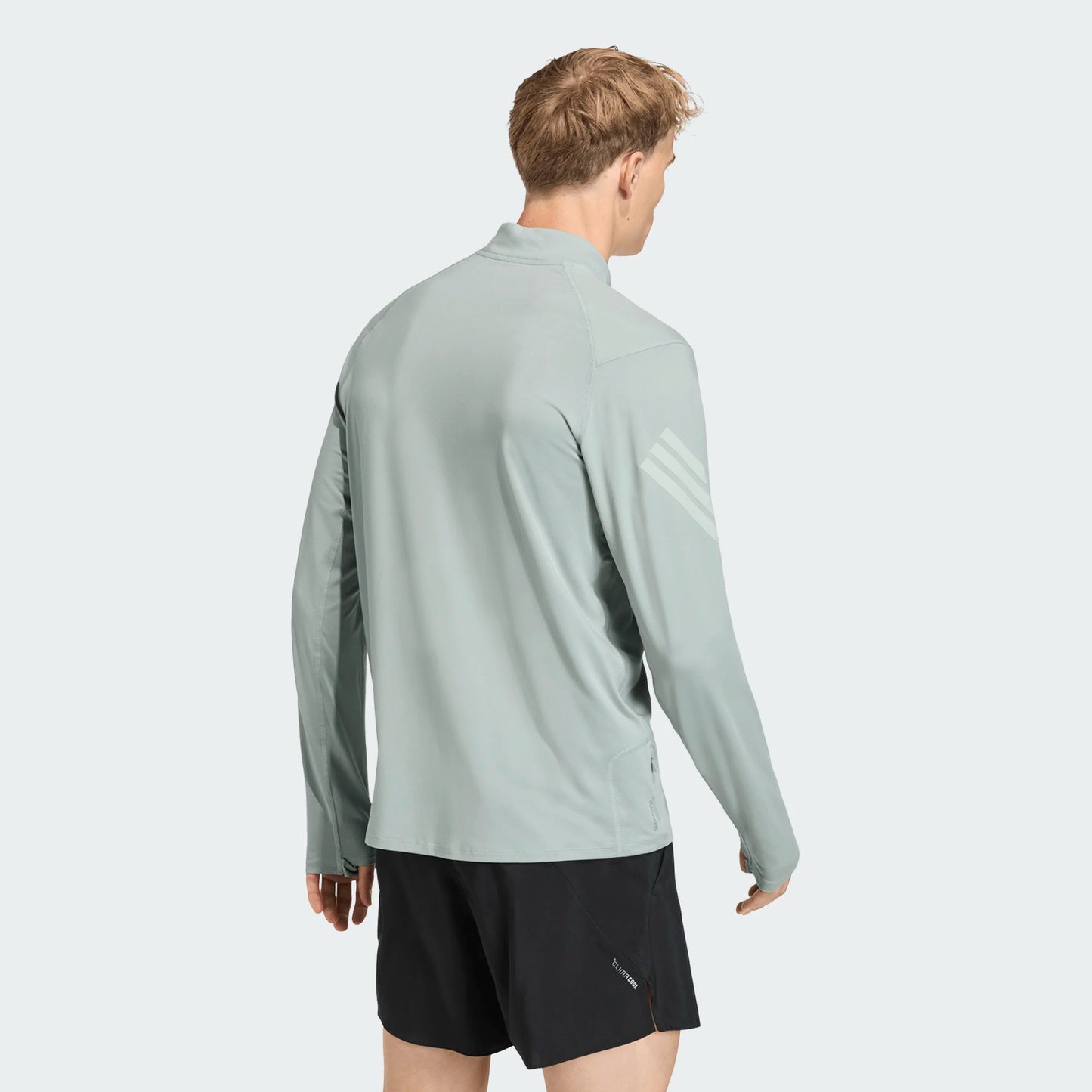 Adidas - ADI365 Iconic 1/2 Zip - Wonder Sage - Haut de running hommes