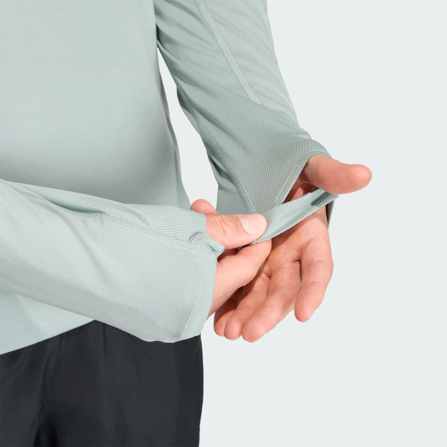 Adidas - ADI365 Iconic 1/2 Zip - Wonder Sage - Haut de running hommes