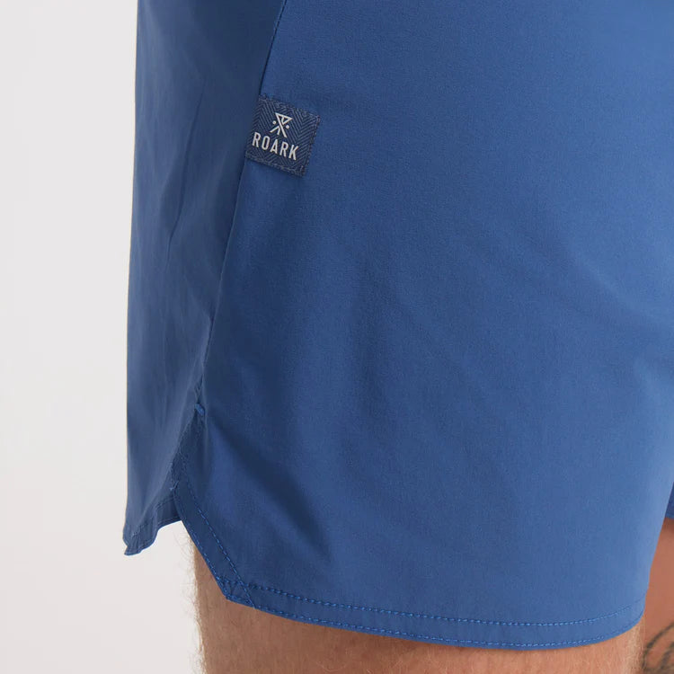 Roark Run Amok - Alta Shorts 5" - deep blue - short running hommes