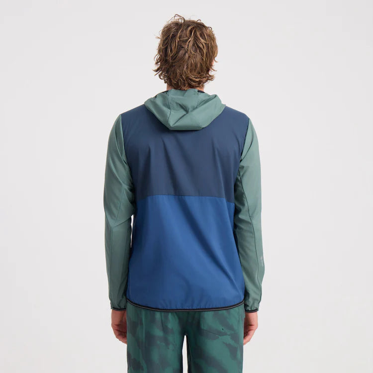 Roark Run Amok - Secondwind 3.0 Jacket Packable - slate green - veste running hommes