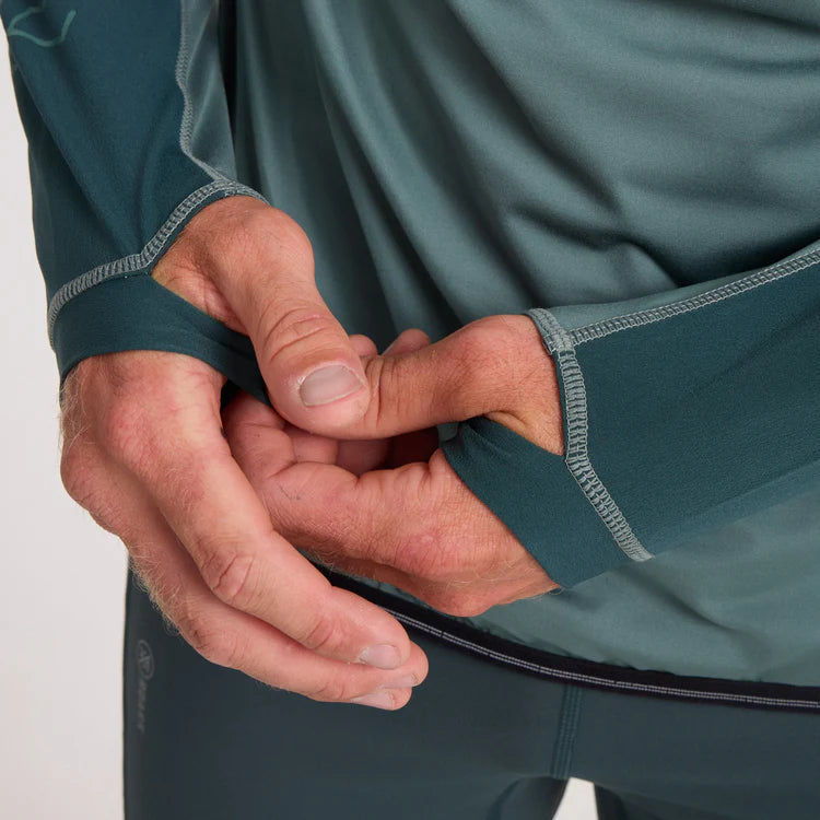 Roark Run Amok - Grinnell Active Hoodie - dark forest - teeshirt running hommes