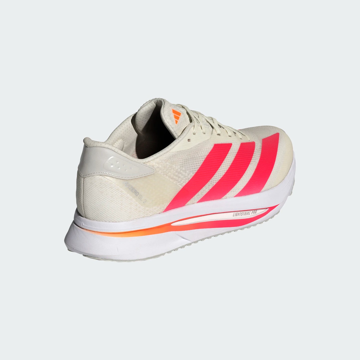 Adidas - Adizero SL2 - Off White / Pure Orange / Lucid Red - Chaussures de running hommes
