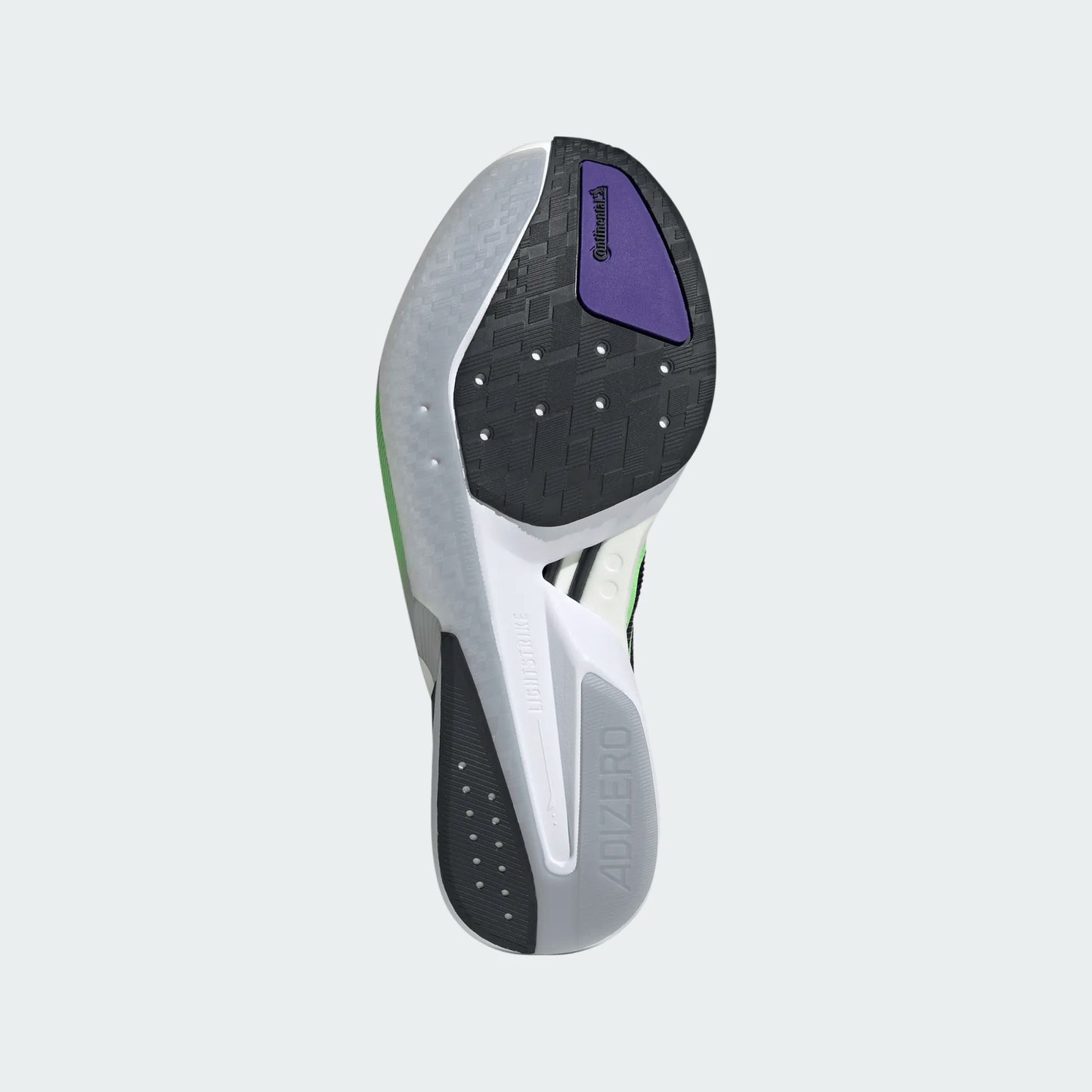 Adidas - Adizero Boston 13 - Core Black / Lime Burst / Energy Ink - Chaussures running hommes